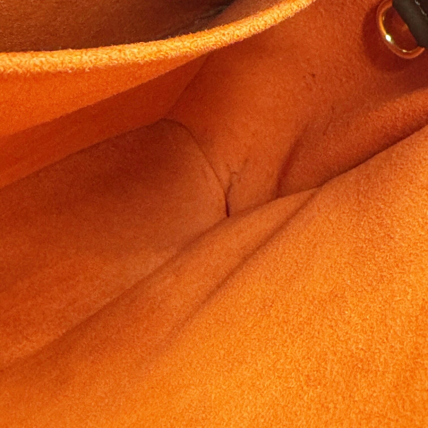 Louis Vuitton Brown Pvc Leather Shoulder Bag