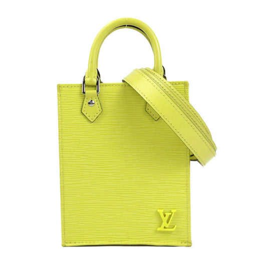 Louis Vuitton Yellow Epi Leather Handbag Shoulder Bag ()