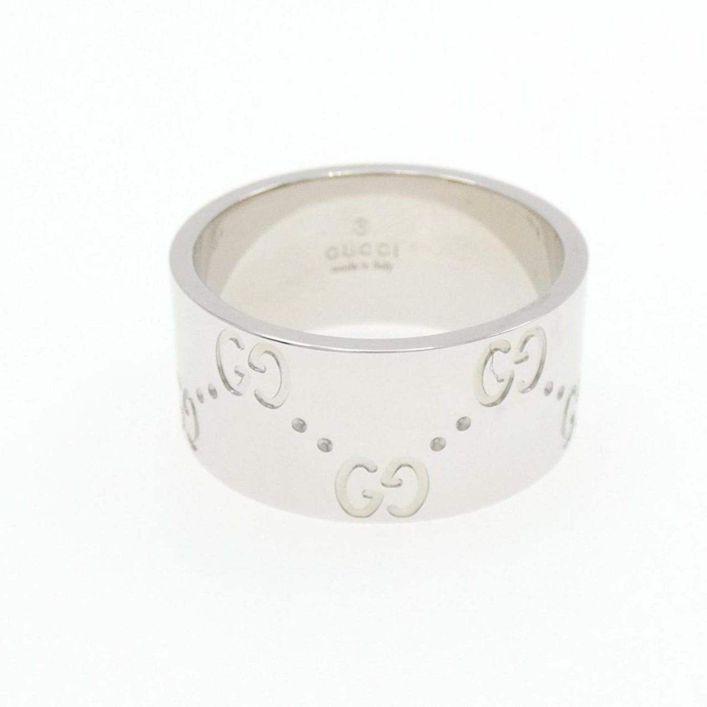 Gucci White Gold White Gold (18K) Band Ring