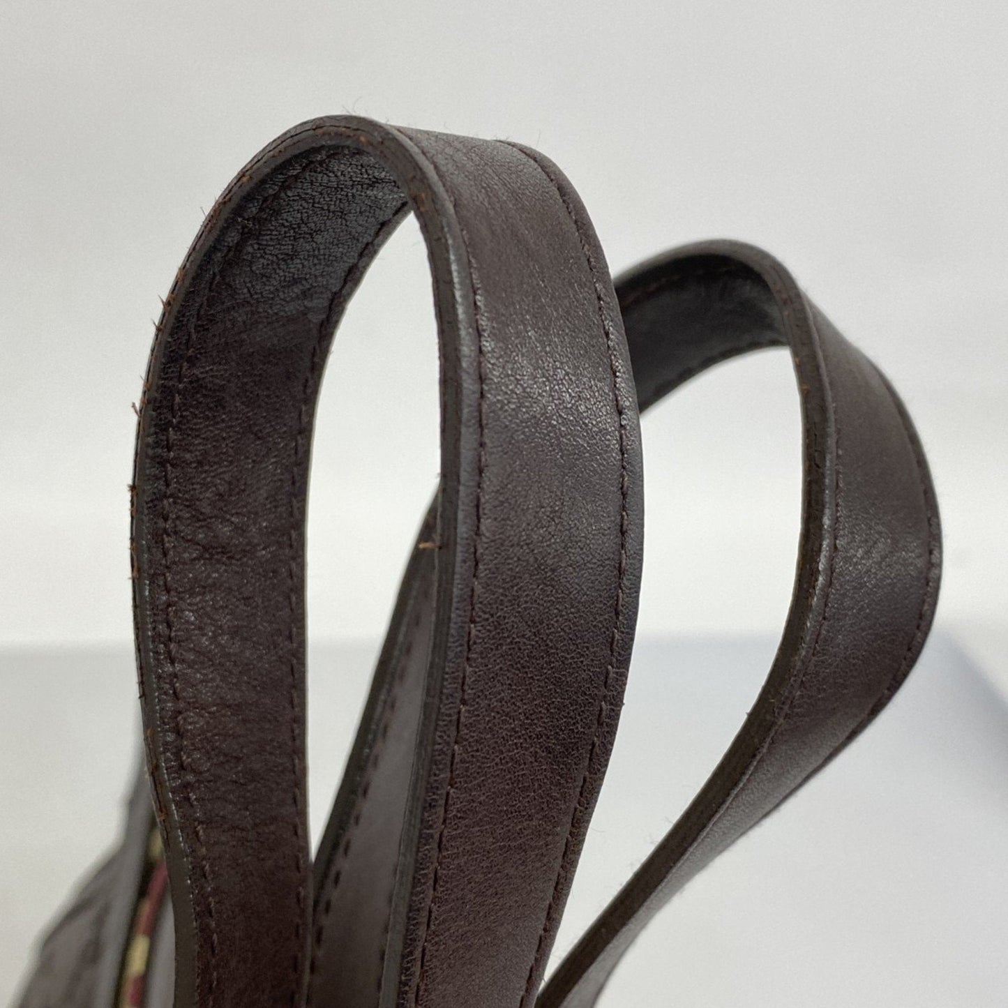 Gucci Brown Leather Tote Bag