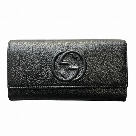 Gucci Black Leather Coin Purse/Coin Case ()