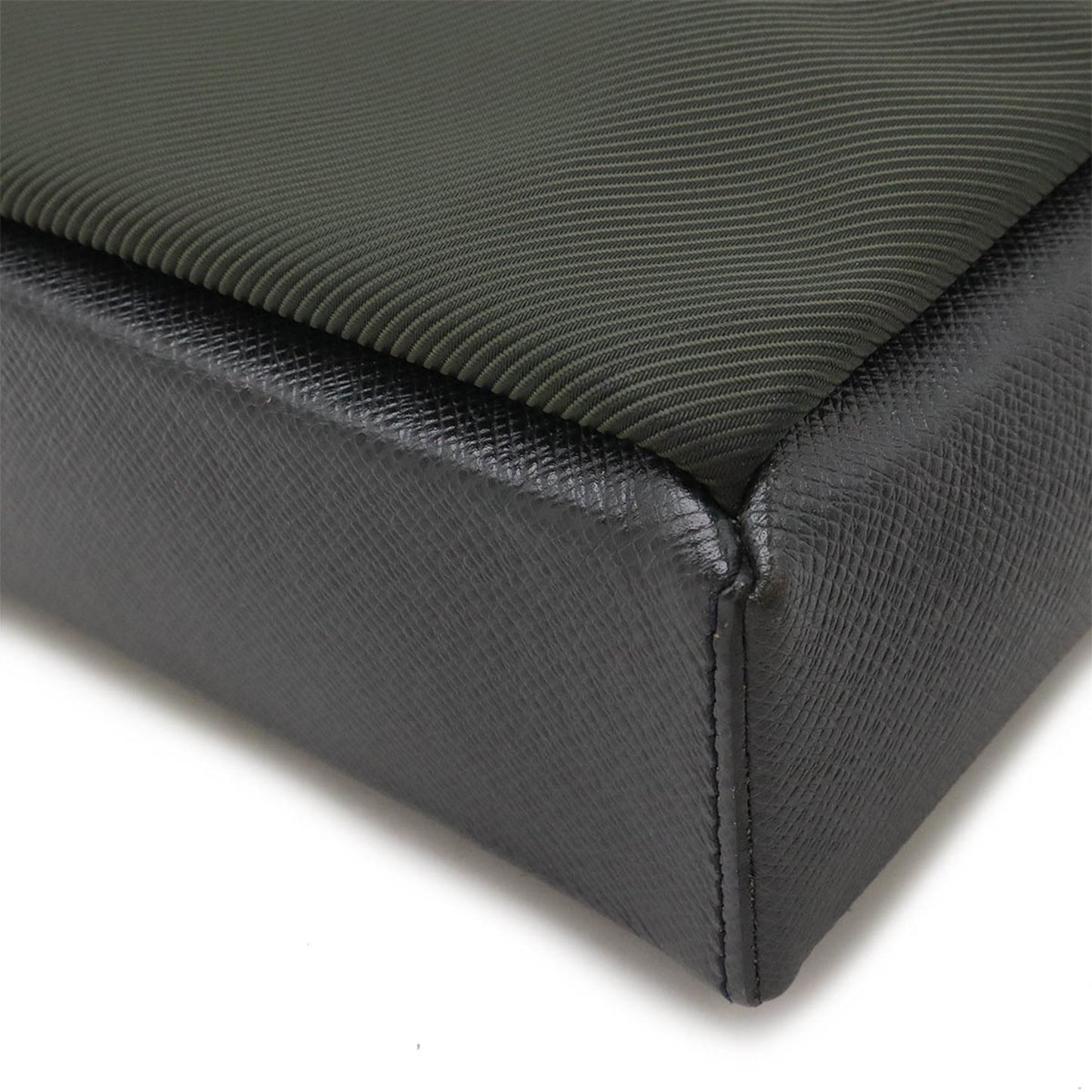 Louis Vuitton Ardoise Black Canvas Leather Shoulder Bag