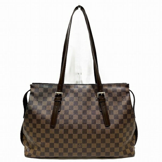 Louis Vuitton Brown Damier Canvas Shoulder Bag ()