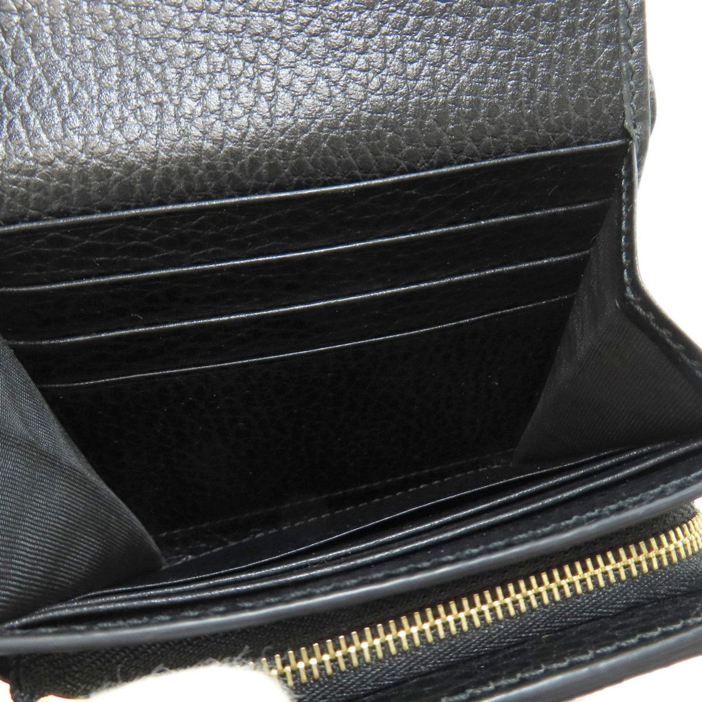 Gucci Black Leather Wallet (Bi-Fold)