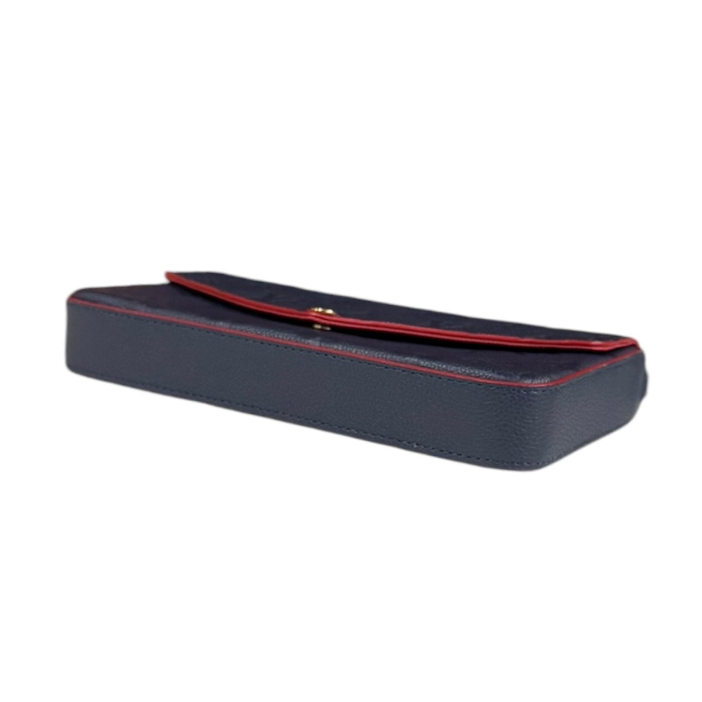 Louis Vuitton Monogram Empreinte Marine Rouge Navy Monogram Empreinte Shoulder Bag