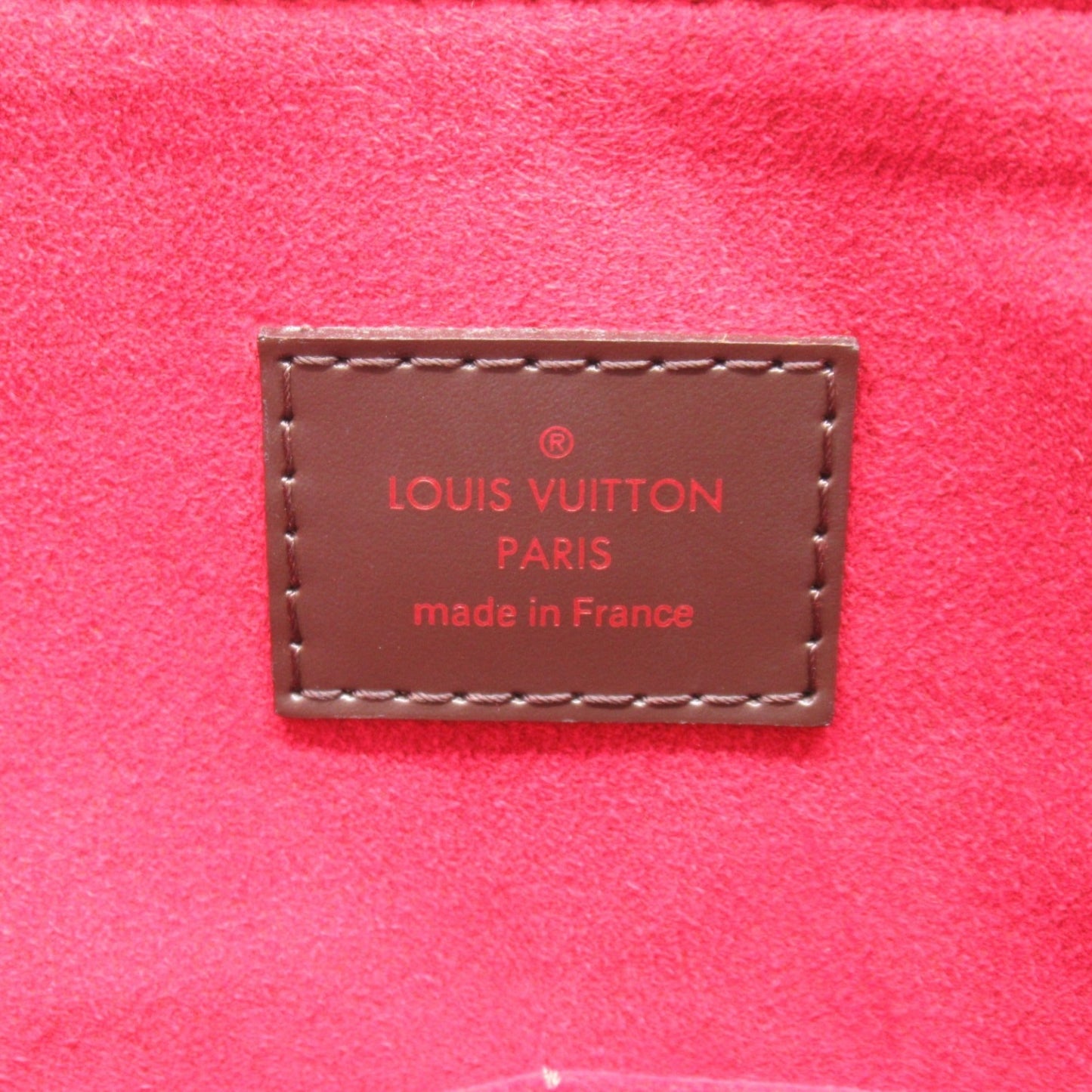 Louis Vuitton Damier Brown Damier Canvas Coated Canvas Pvc Handbag Shoulder Bag