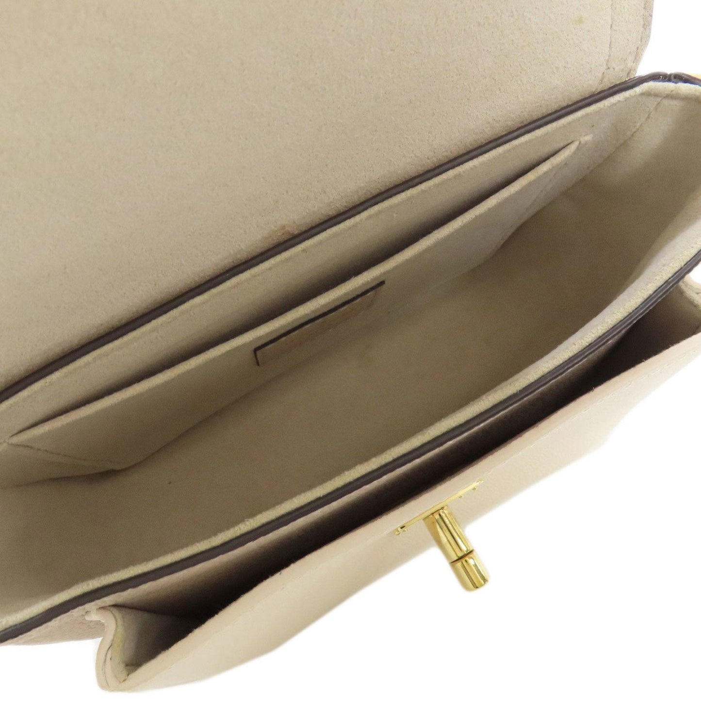 Louis Vuitton Grayish Leather Shoulder Bag