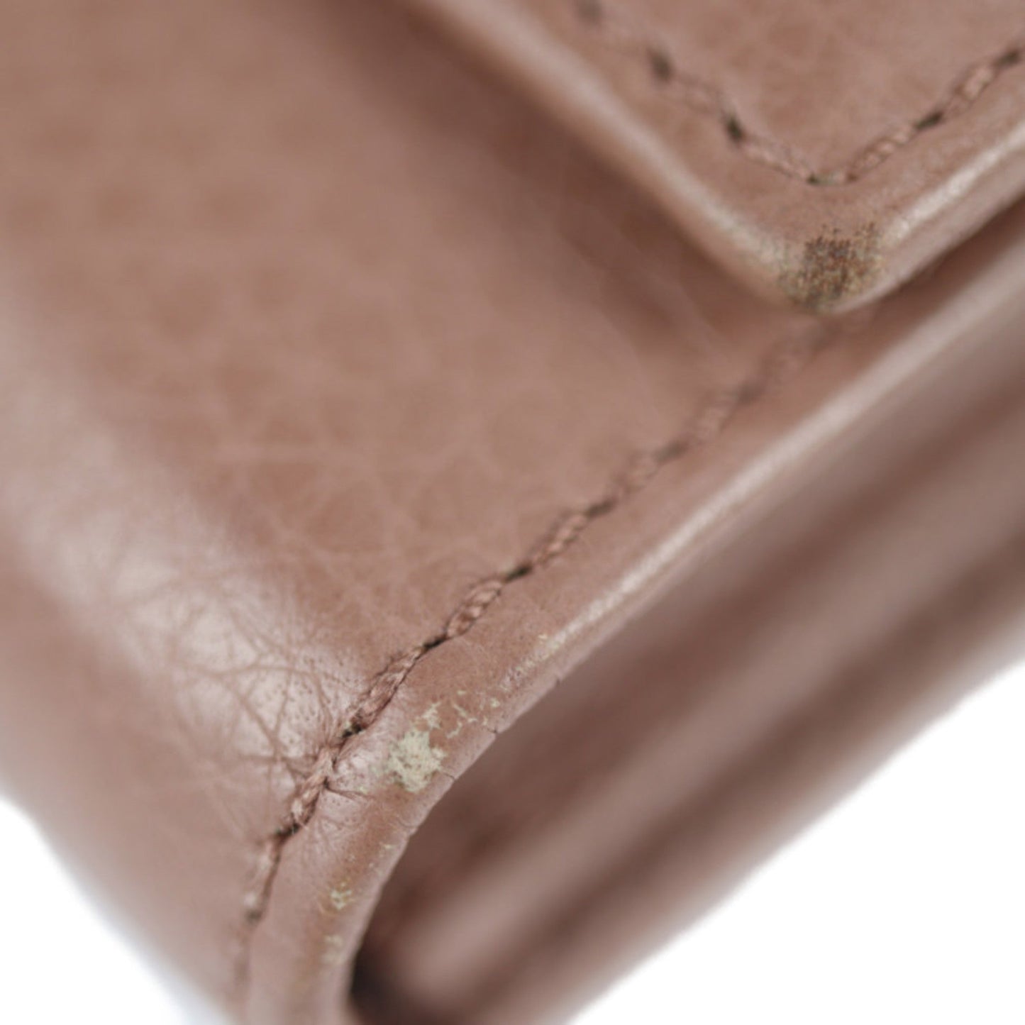 Gucci Gucci Swing Brown Pink Leather Long Wallet (Bi-Fold)