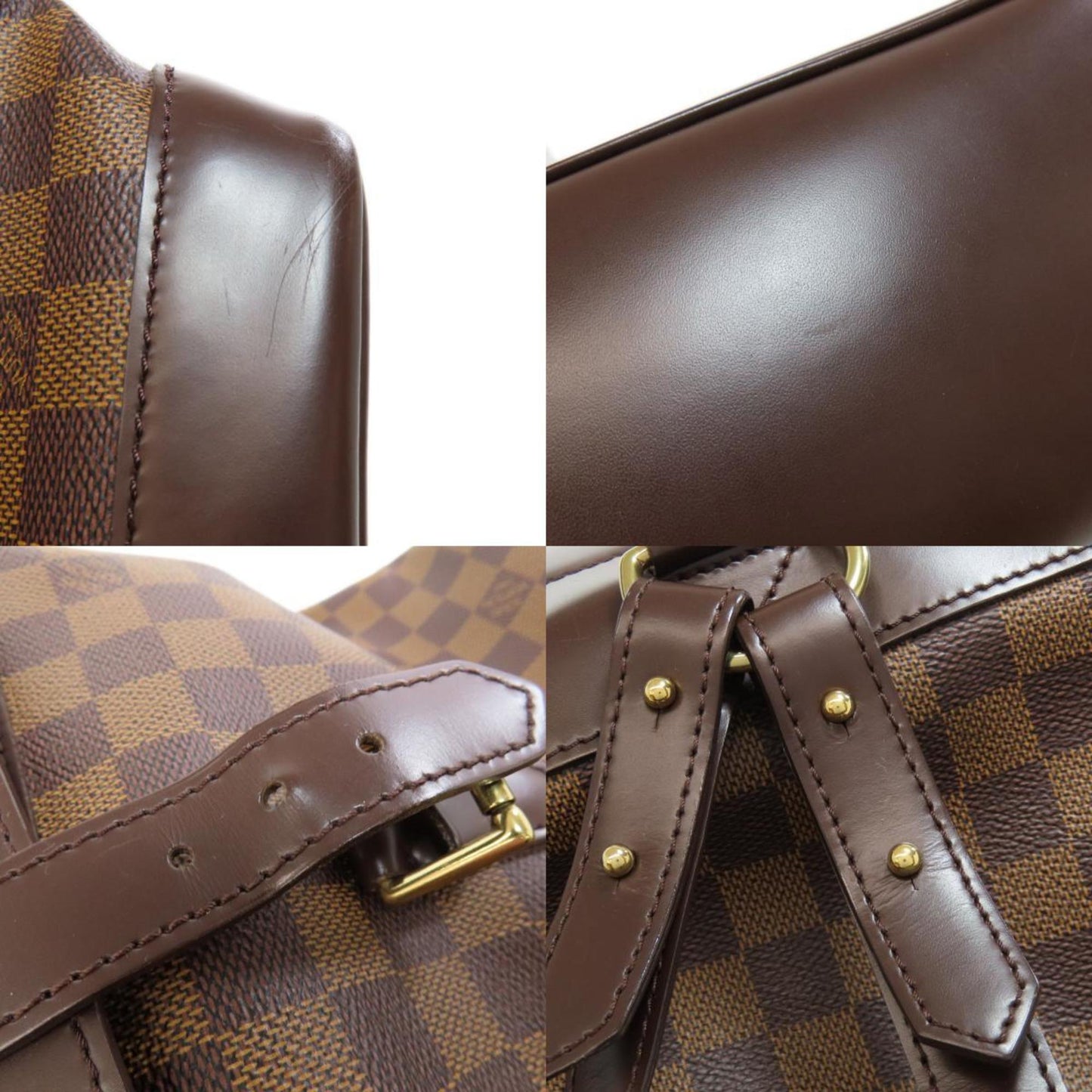 Louis Vuitton Brown Ebene Damier Canvas Backpack
