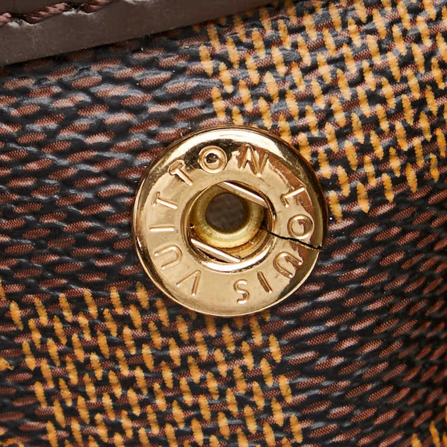 Louis Vuitton Damier Brown Pvc Handbag Shoulder Bag