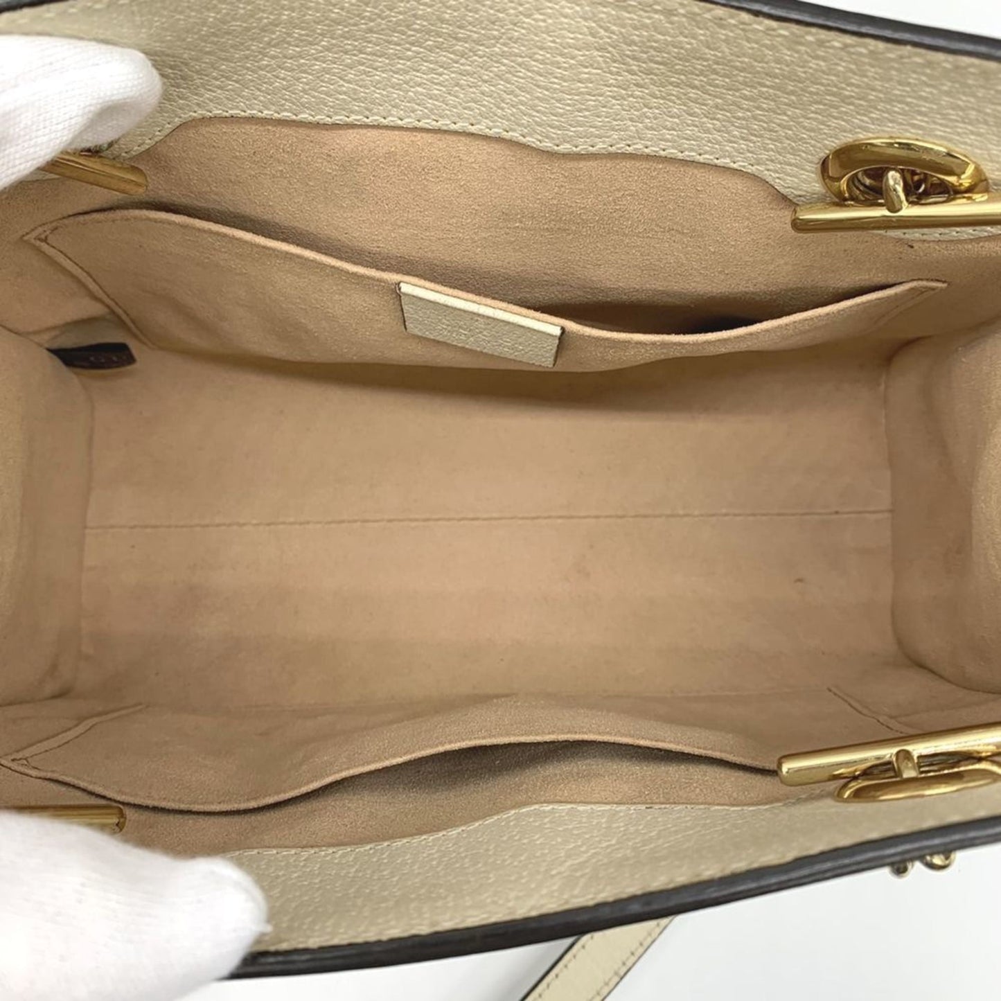 Gucci Brown Gg Supreme Leather Shoulder Bag