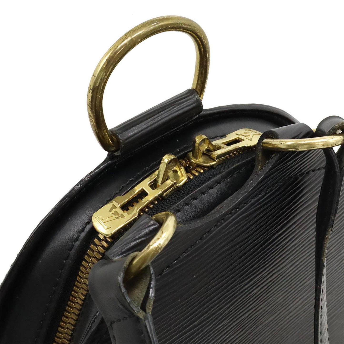 Louis Vuitton Noir Epi Leather Backpack Shoulder Bag