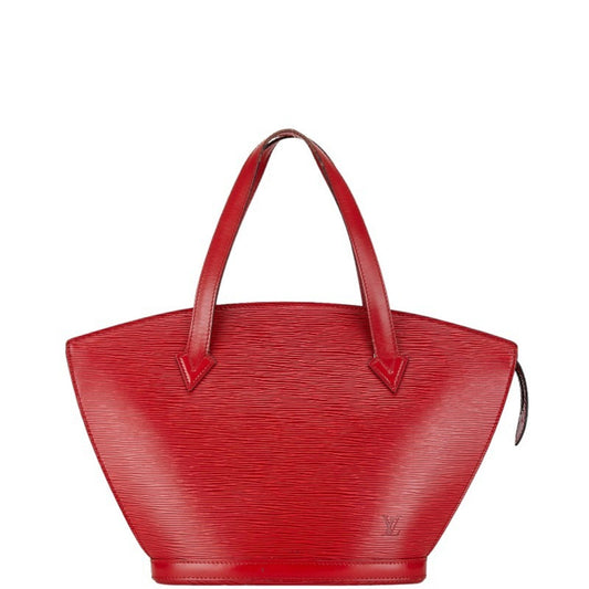Louis Vuitton Castilian Red Epi Leather Shoulder Bag Tote Bag ()
