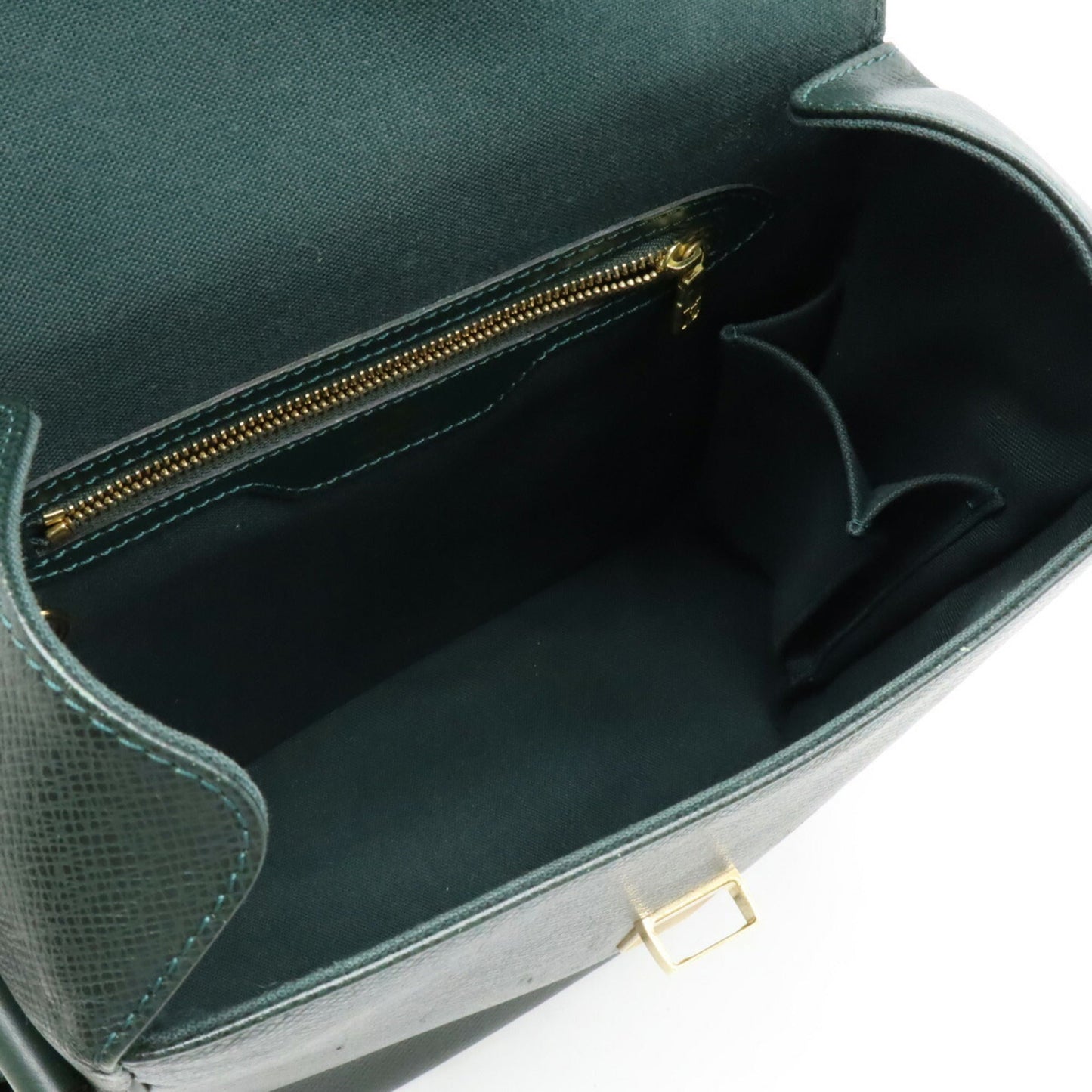 Louis Vuitton Episea Green Taiga Leather Shoulder Bag