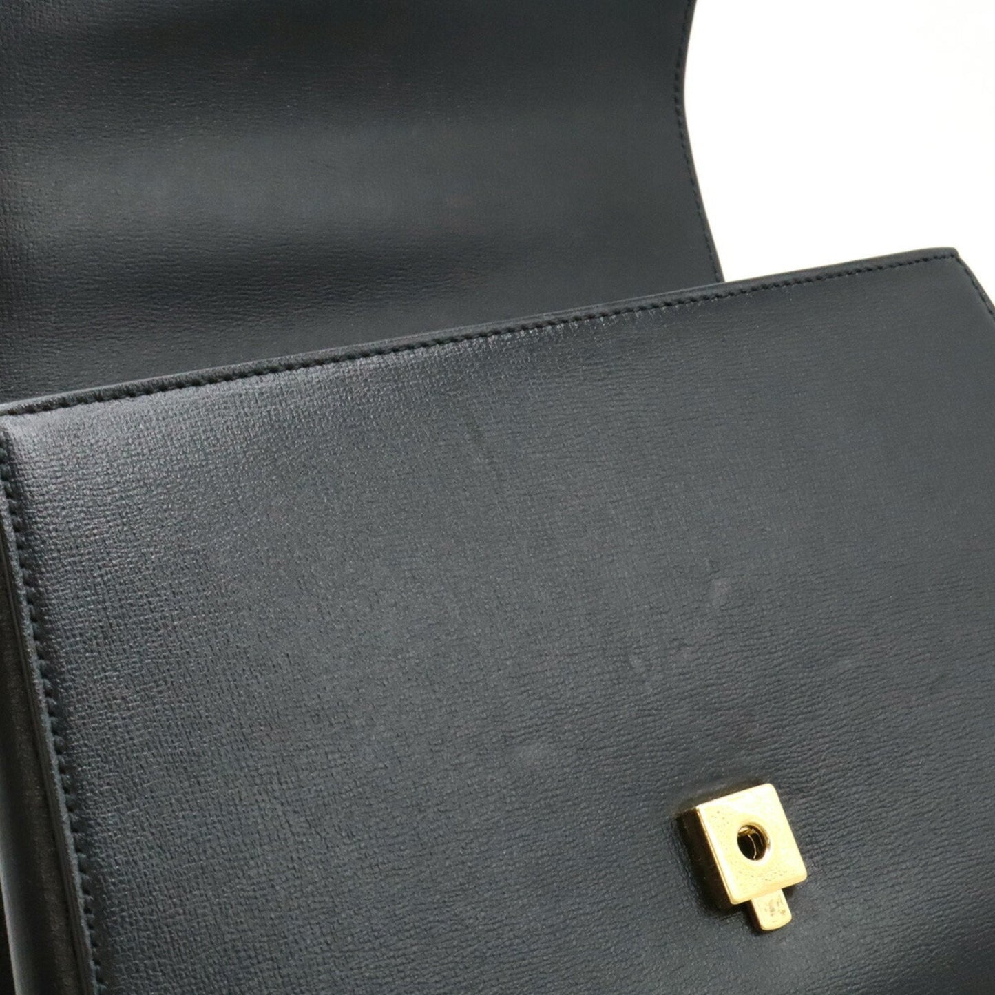Gucci Black Leather Handbag Shoulder Bag