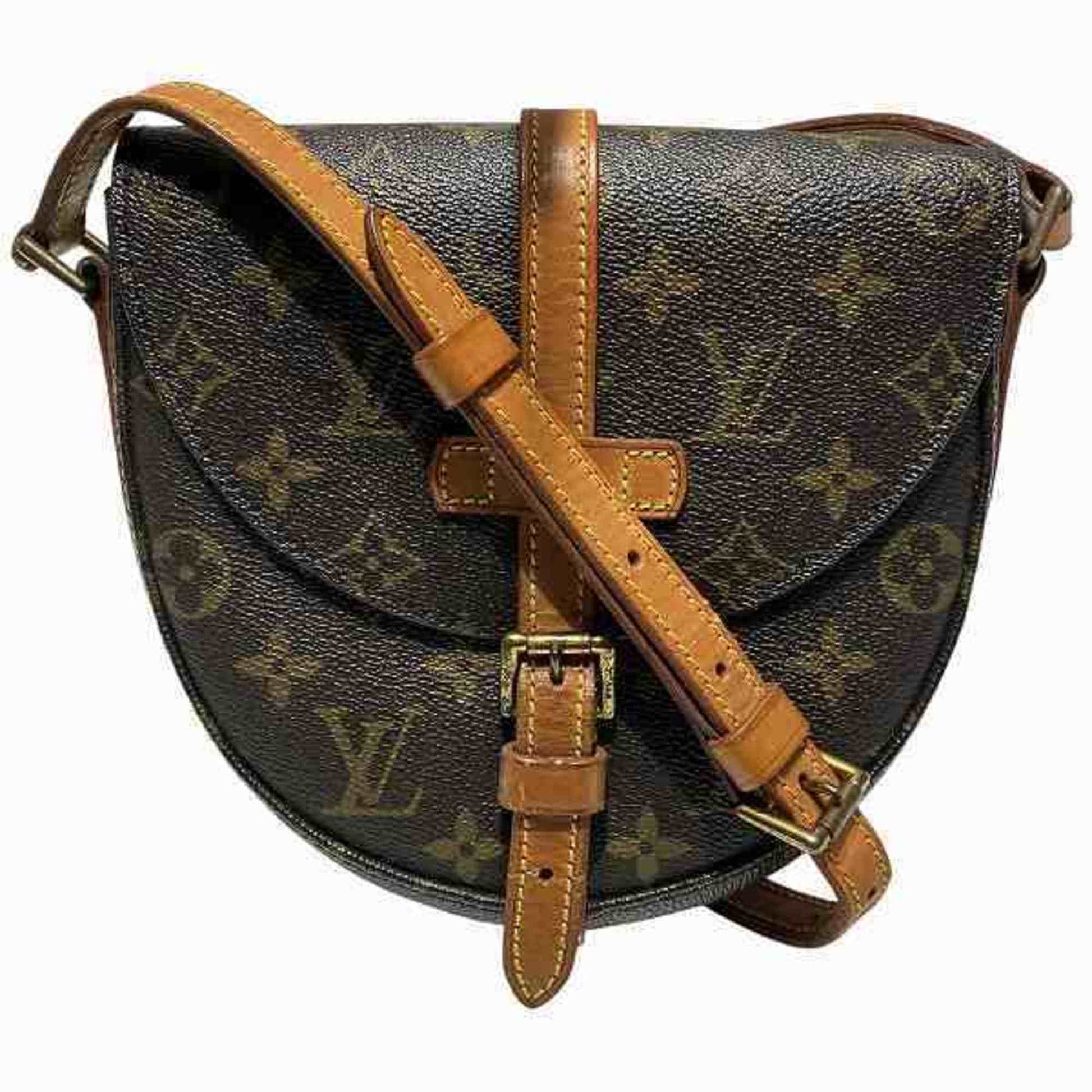 Louis Vuitton Brown Shoulder Bag ()
