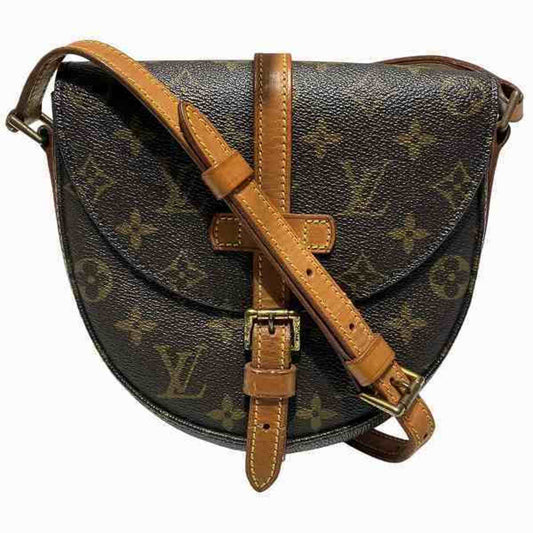 Louis Vuitton Brown Shoulder Bag ()
