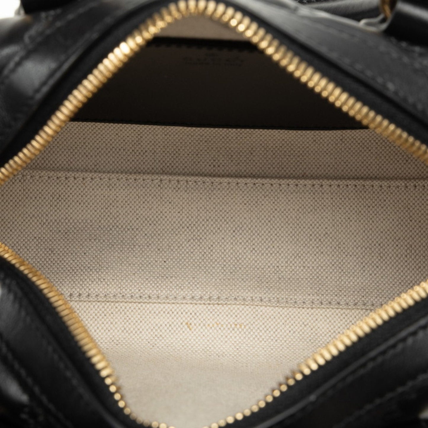 Gucci Black Leather Handbag Shoulder Bag