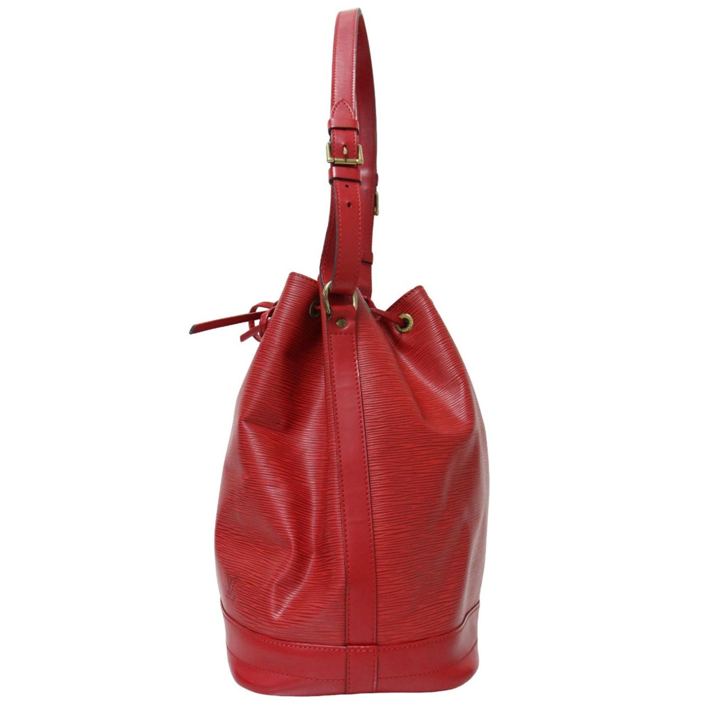 Louis Vuitton Red Color Epi Leather Shoulder Bag