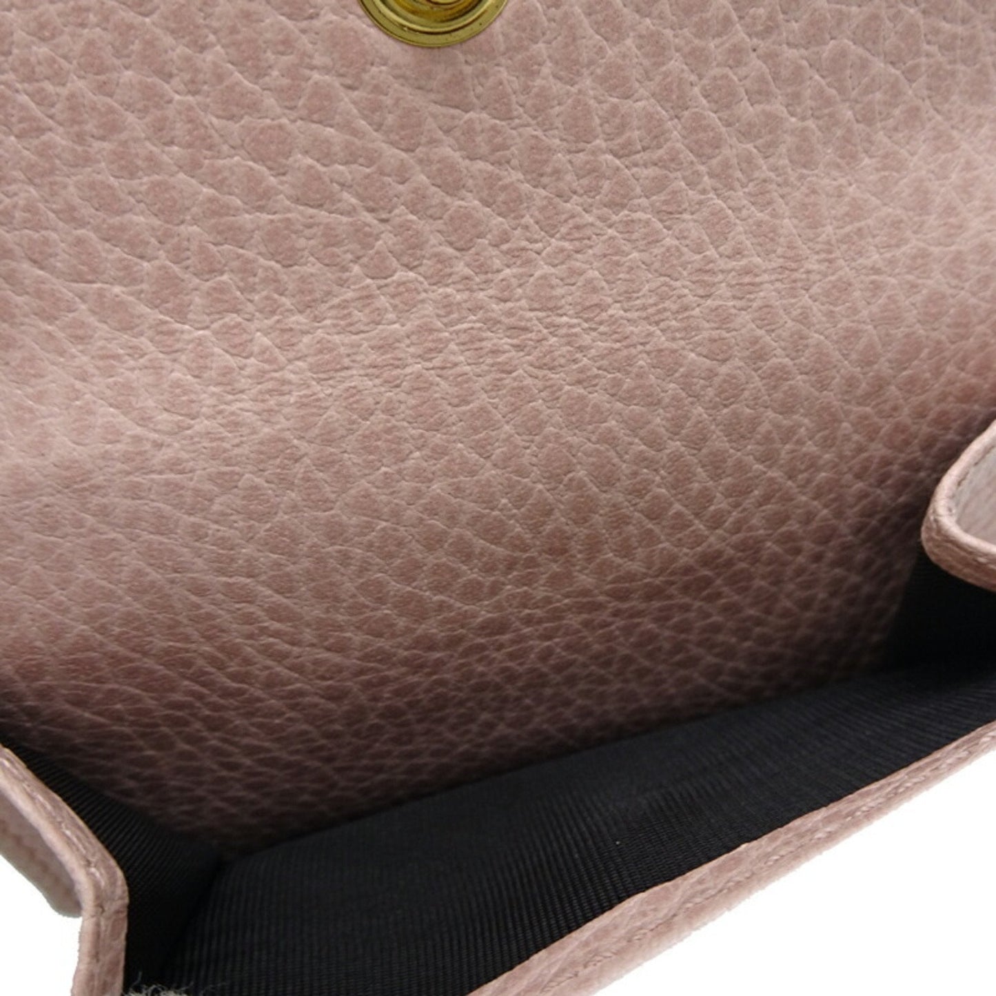 Gucci Pink Leather Wallet (Tri-Fold)