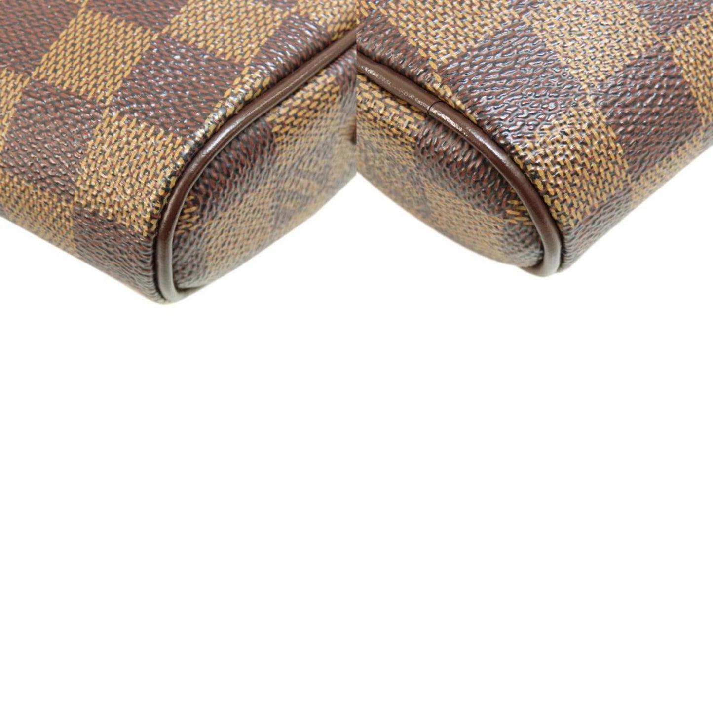 Louis Vuitton Damier Brown Damier Canvas Ebene Damier Canvas Pochette Shoulder Bag