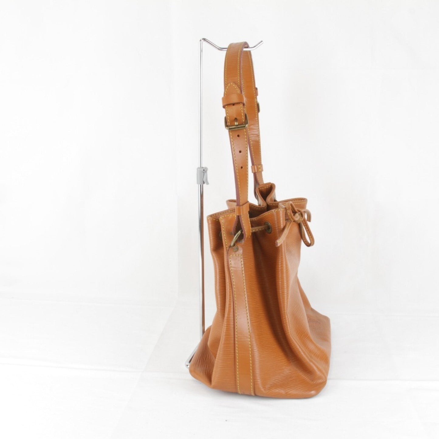 Louis Vuitton Epi Orange Epi Leather Shoulder Bag
