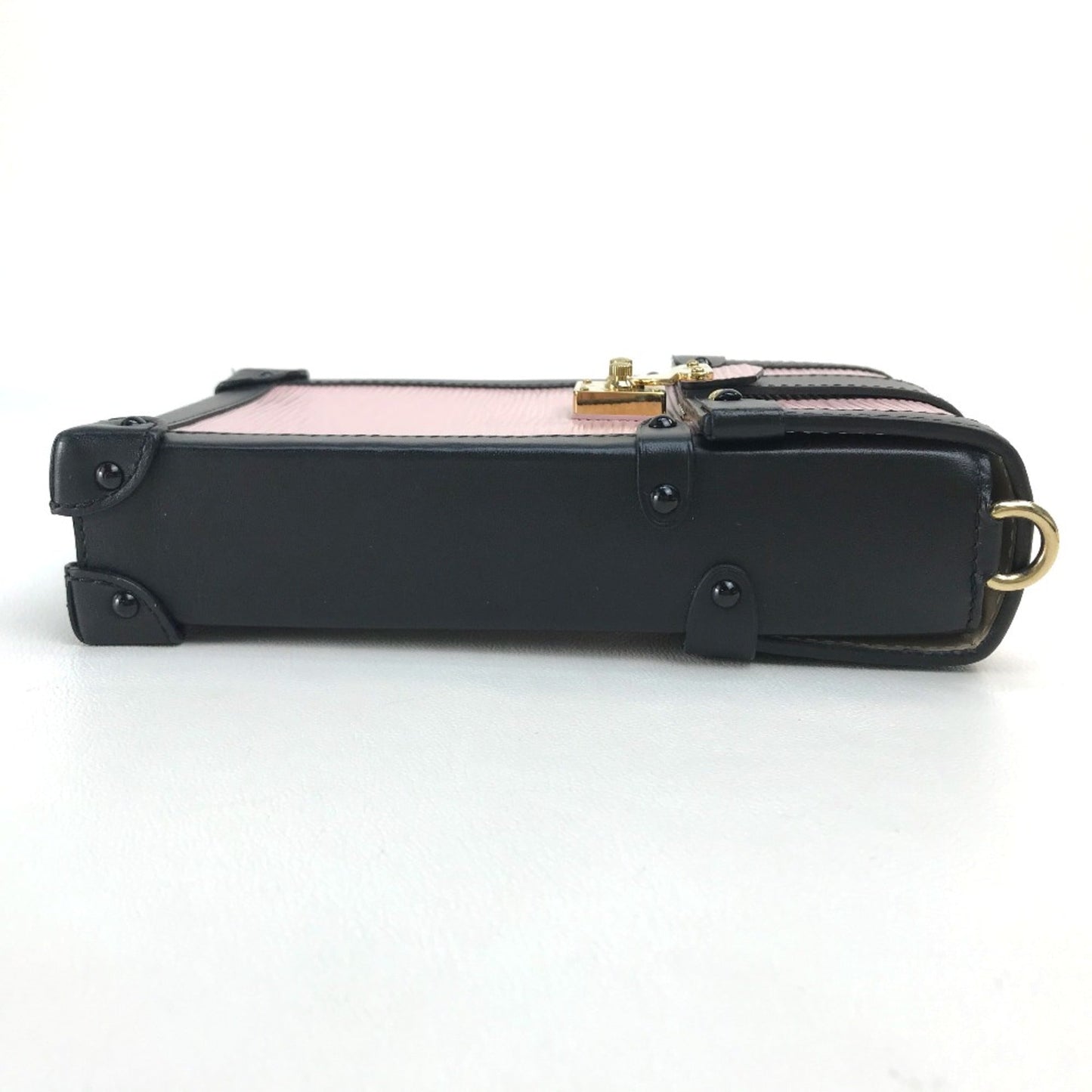 Louis Vuitton Pink Leather Shoulder Bag