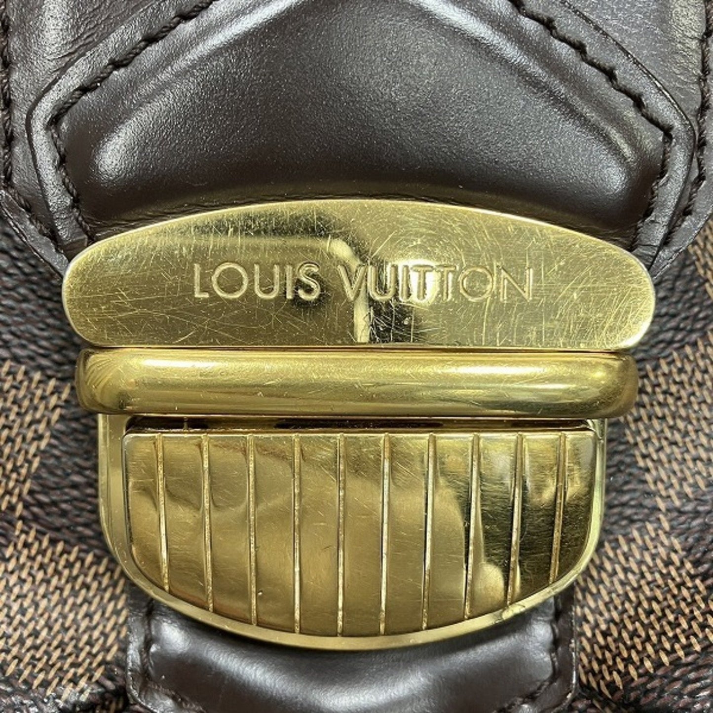 Louis Vuitton Brown Damier Canvas Handbag Shoulder Bag