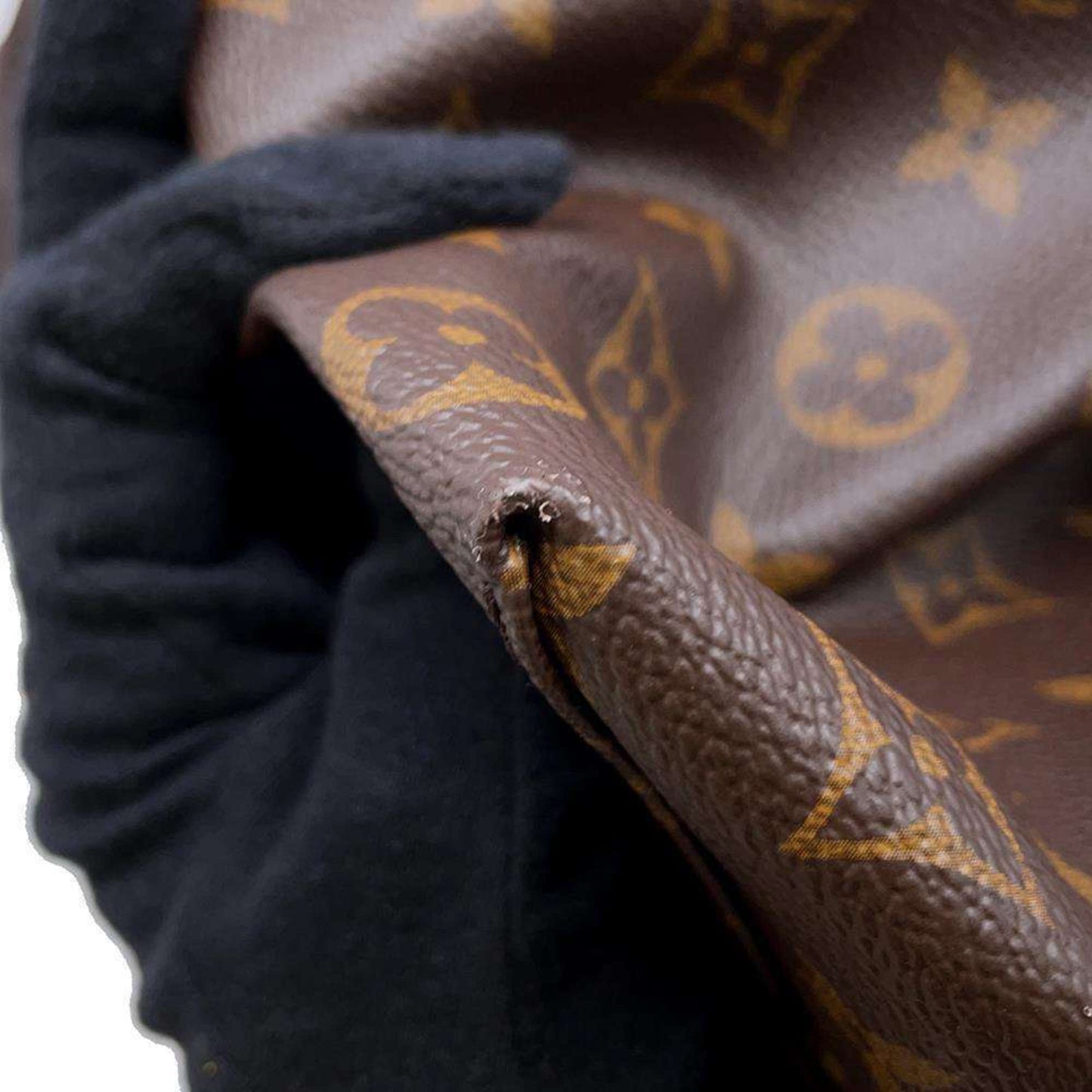 Louis Vuitton Brown Monogram Pouch Shoulder Bag Tote Bag
