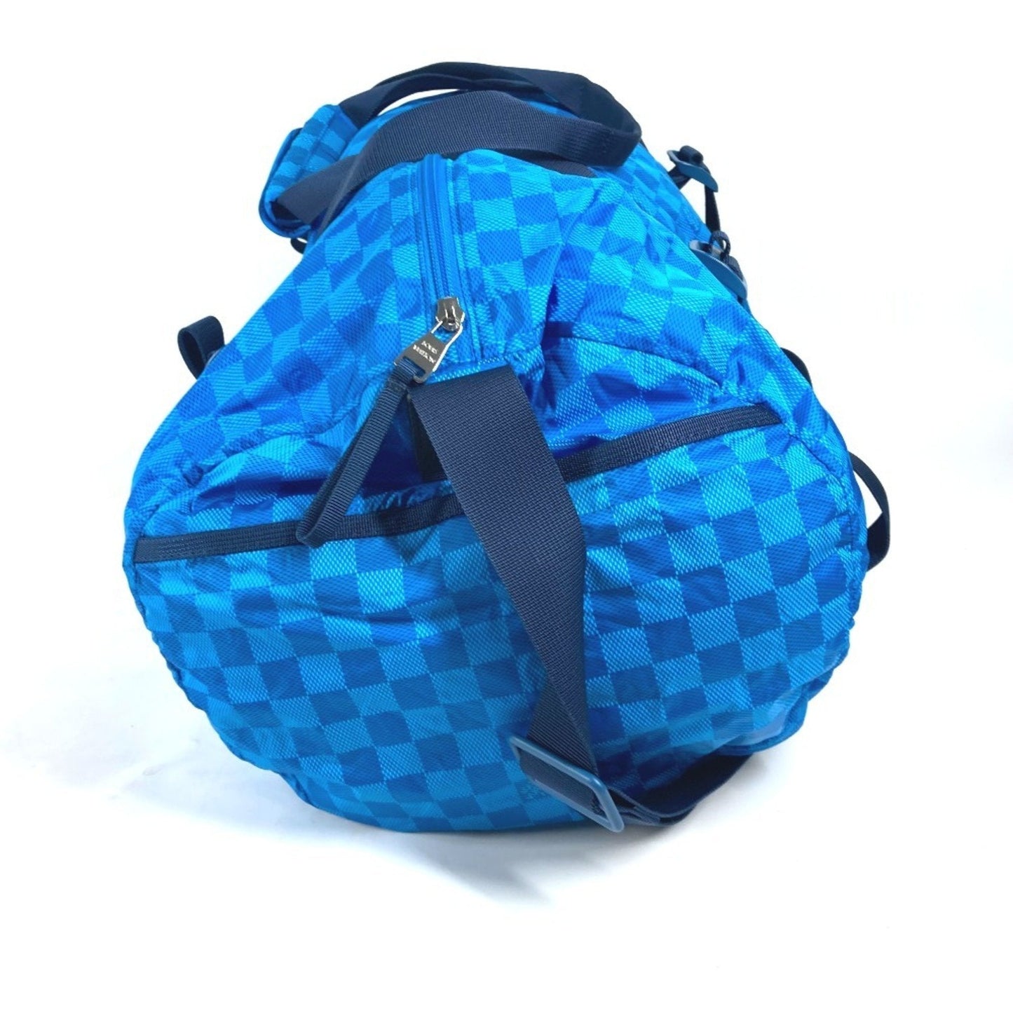 Louis Vuitton Blue Nylon Boston Bag Shoulder Bag