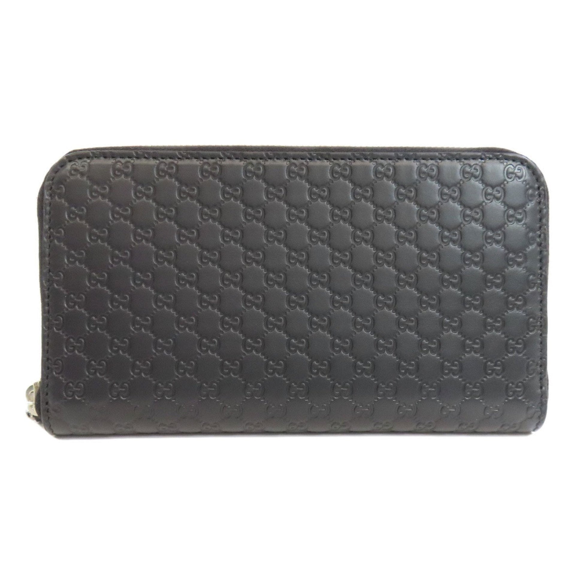 Gucci Black Leather Long Wallet (Bi-Fold) ()