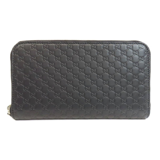 Gucci Black Leather Long Wallet (Bi-Fold) ()