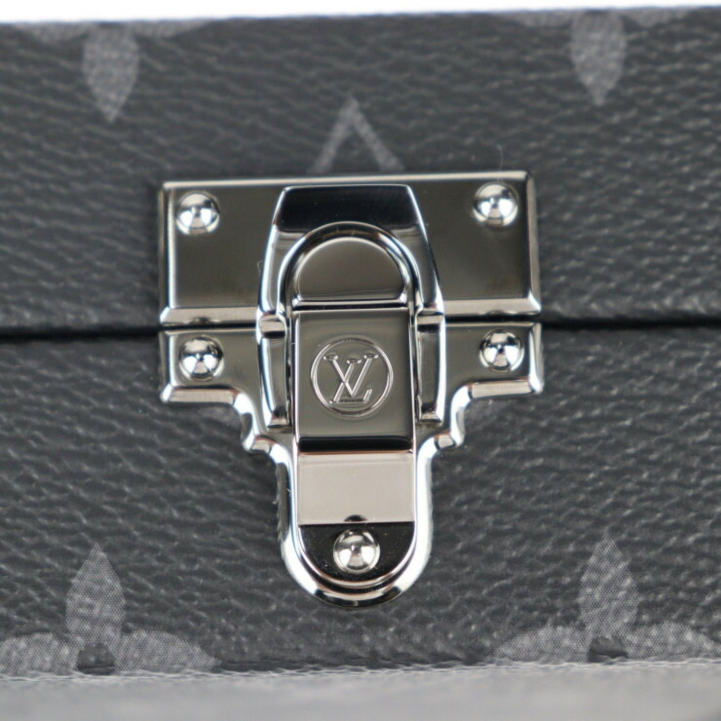 Louis Vuitton Black Gray Monogram Eclipse Monogram Eclipse Clutch Bag Shoulder Bag