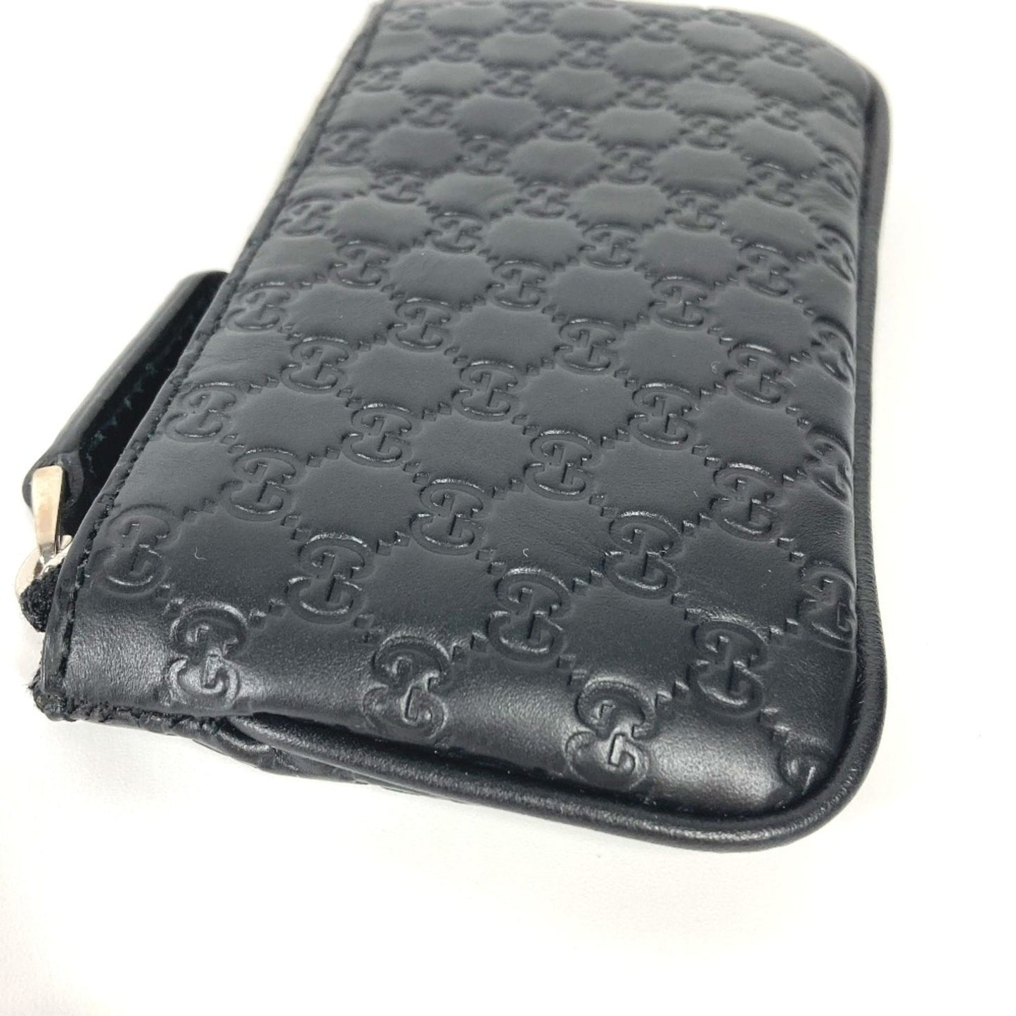 Gucci Black Leather Coin Purse/Coin Case