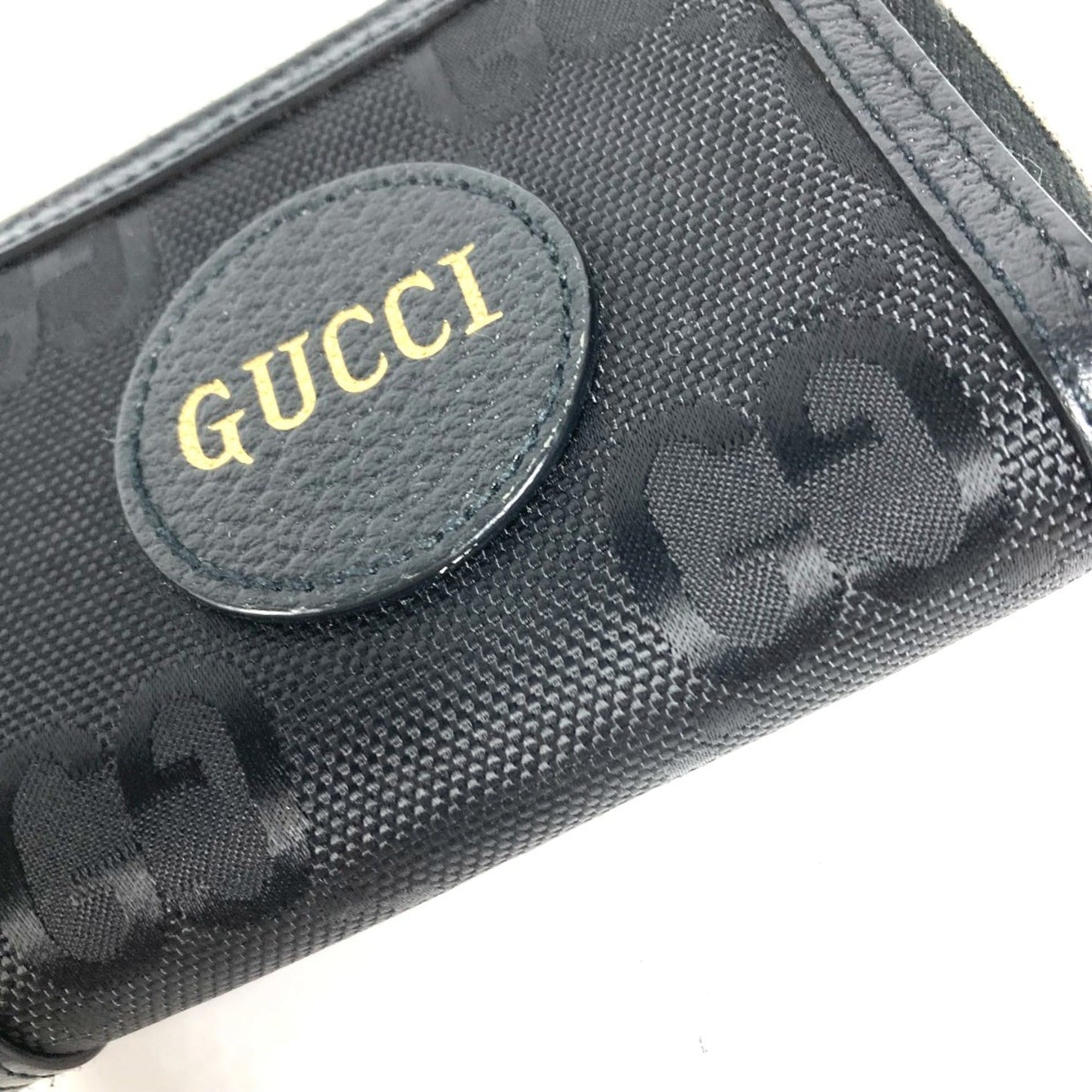 Gucci Black Cloth Coin Purse/Coin Case