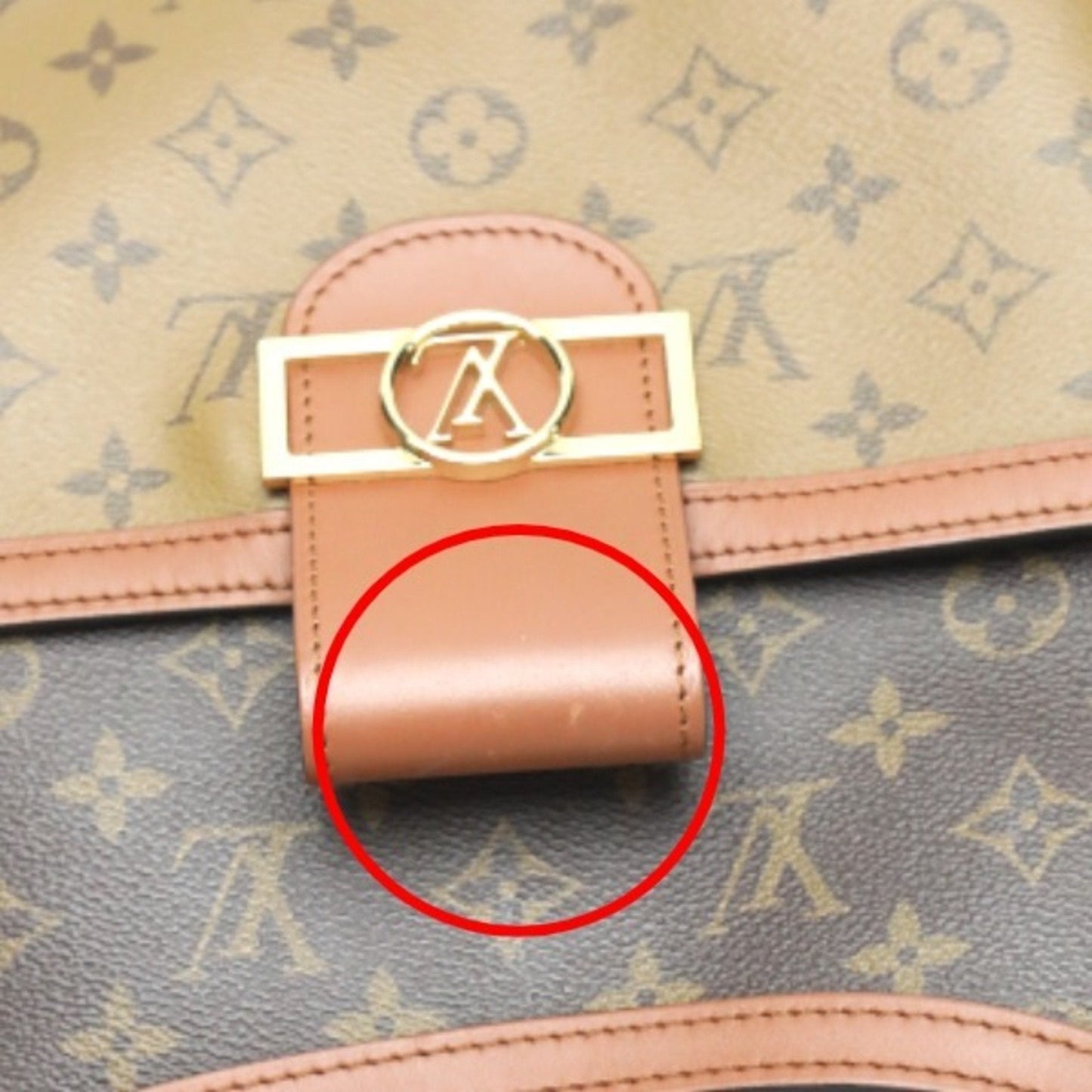 Louis Vuitton Brown Monogram Shoulder Bag