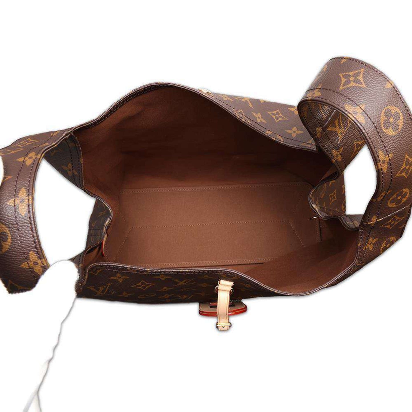 Louis Vuitton Brown Monogram Pouch Shoulder Bag Tote Bag