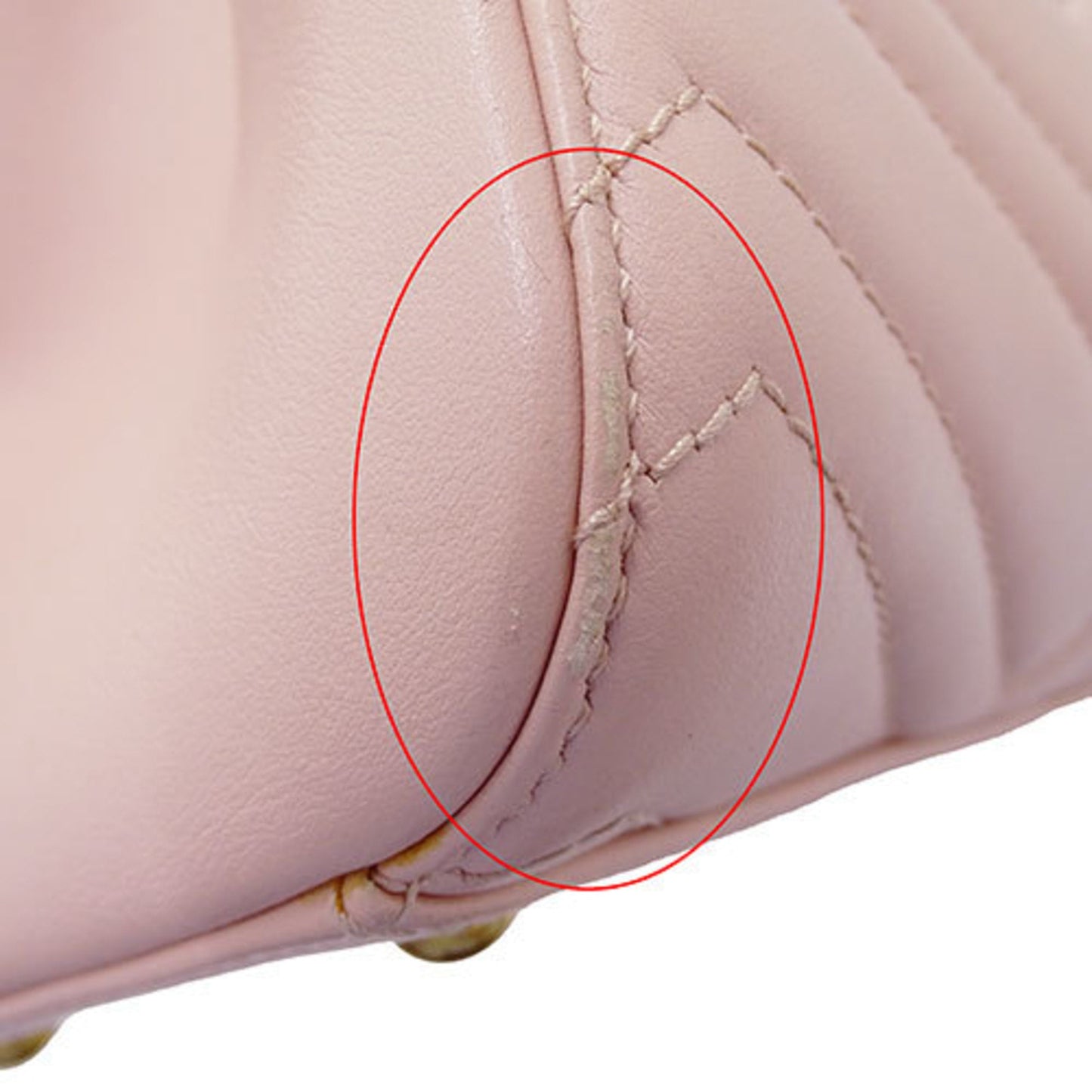 Gucci Pink Leather Handbag Shoulder Bag