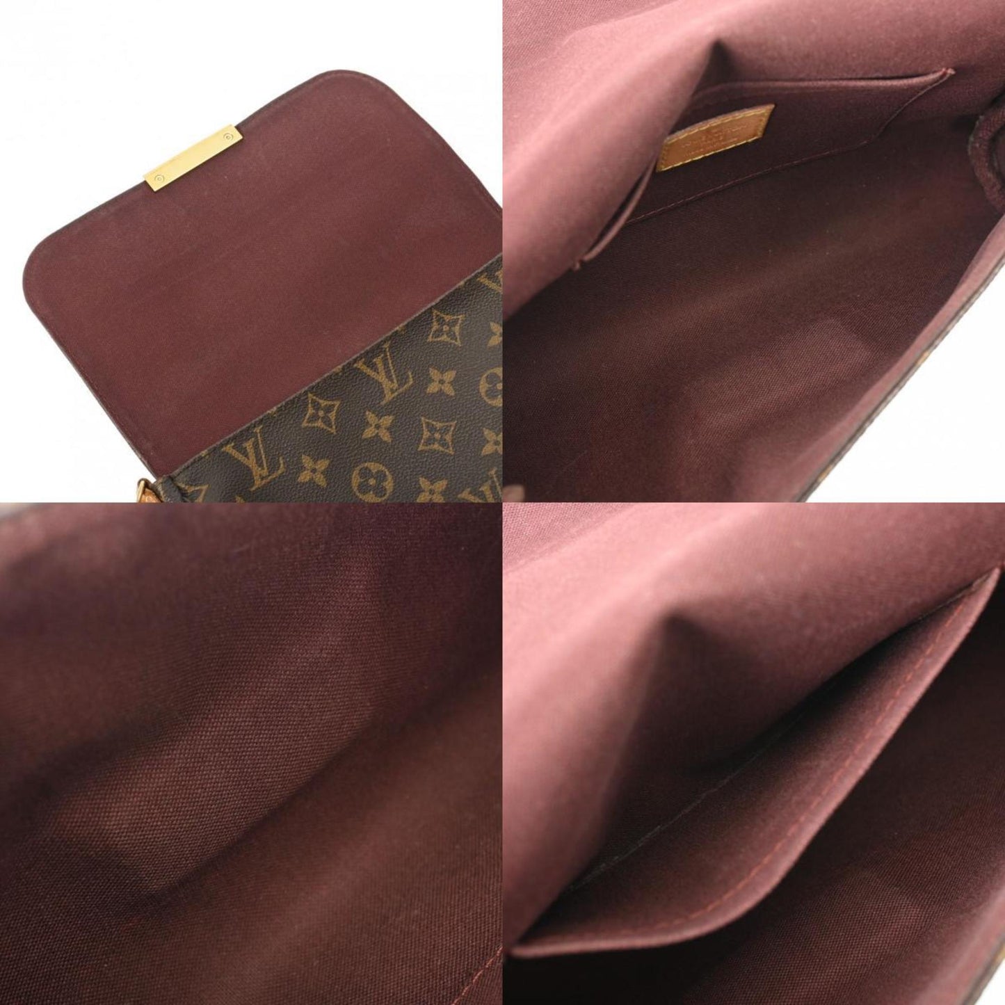 Louis Vuitton Brown Monogram Shoulder Bag