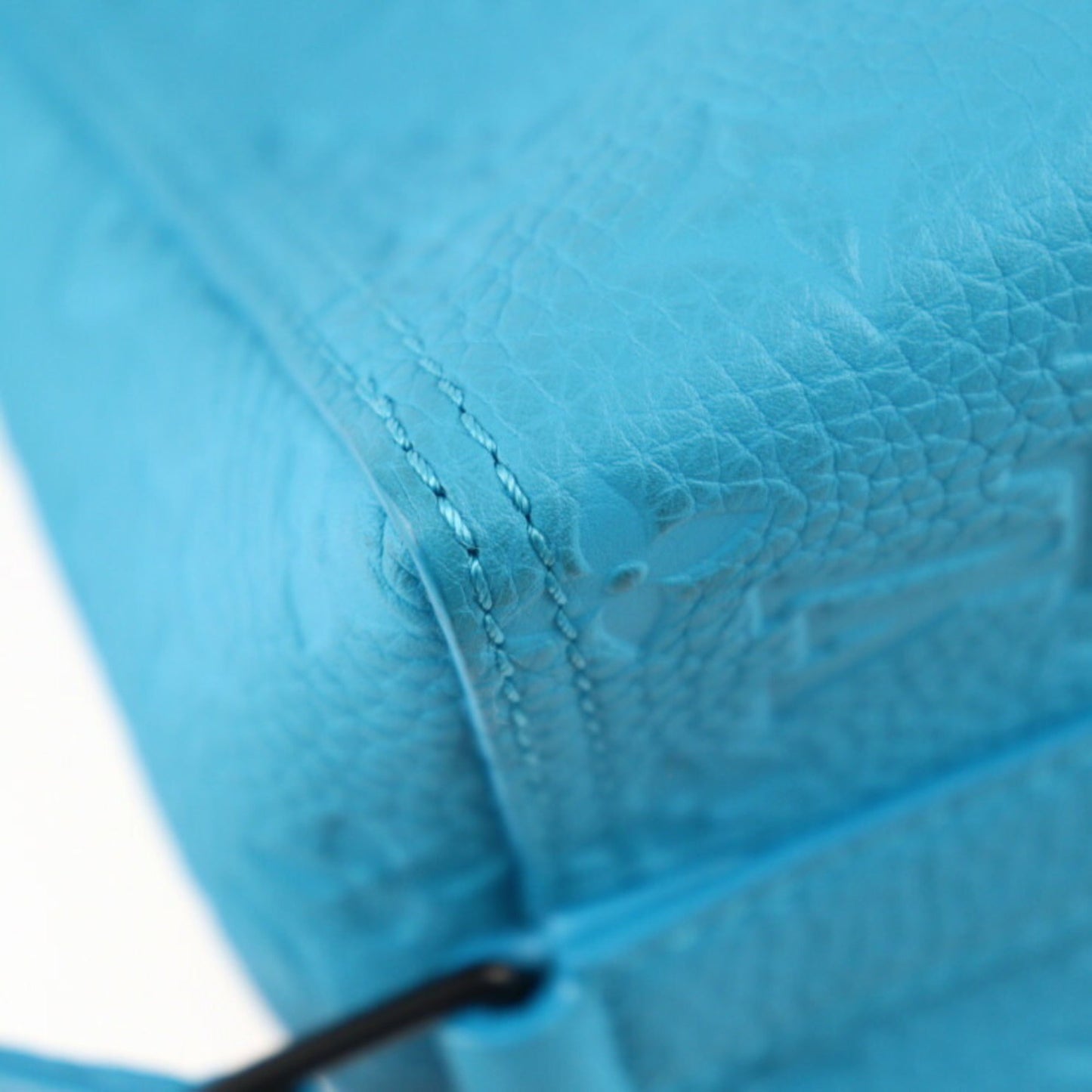 Louis Vuitton Turquoise Monogram Empreinte Shoulder Bag