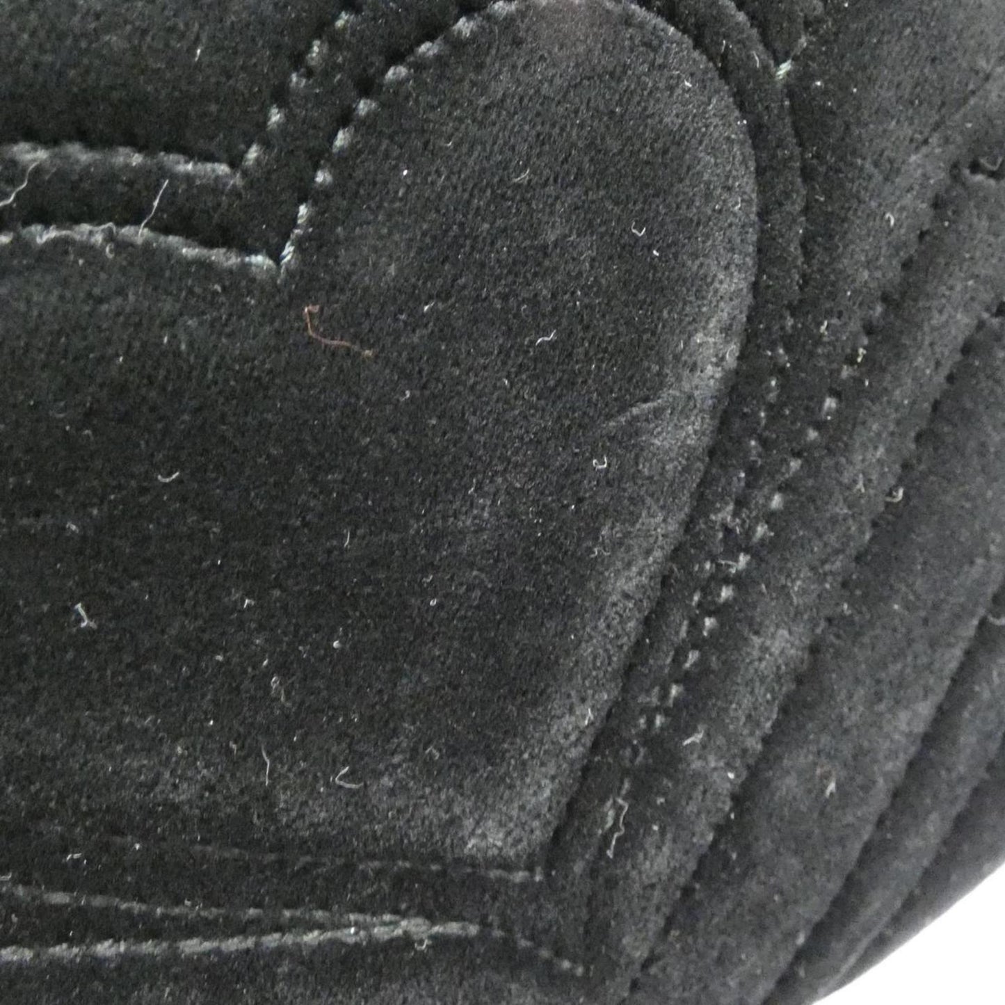 Gucci Gg Marmont Black Velvet Shoulder Bag
