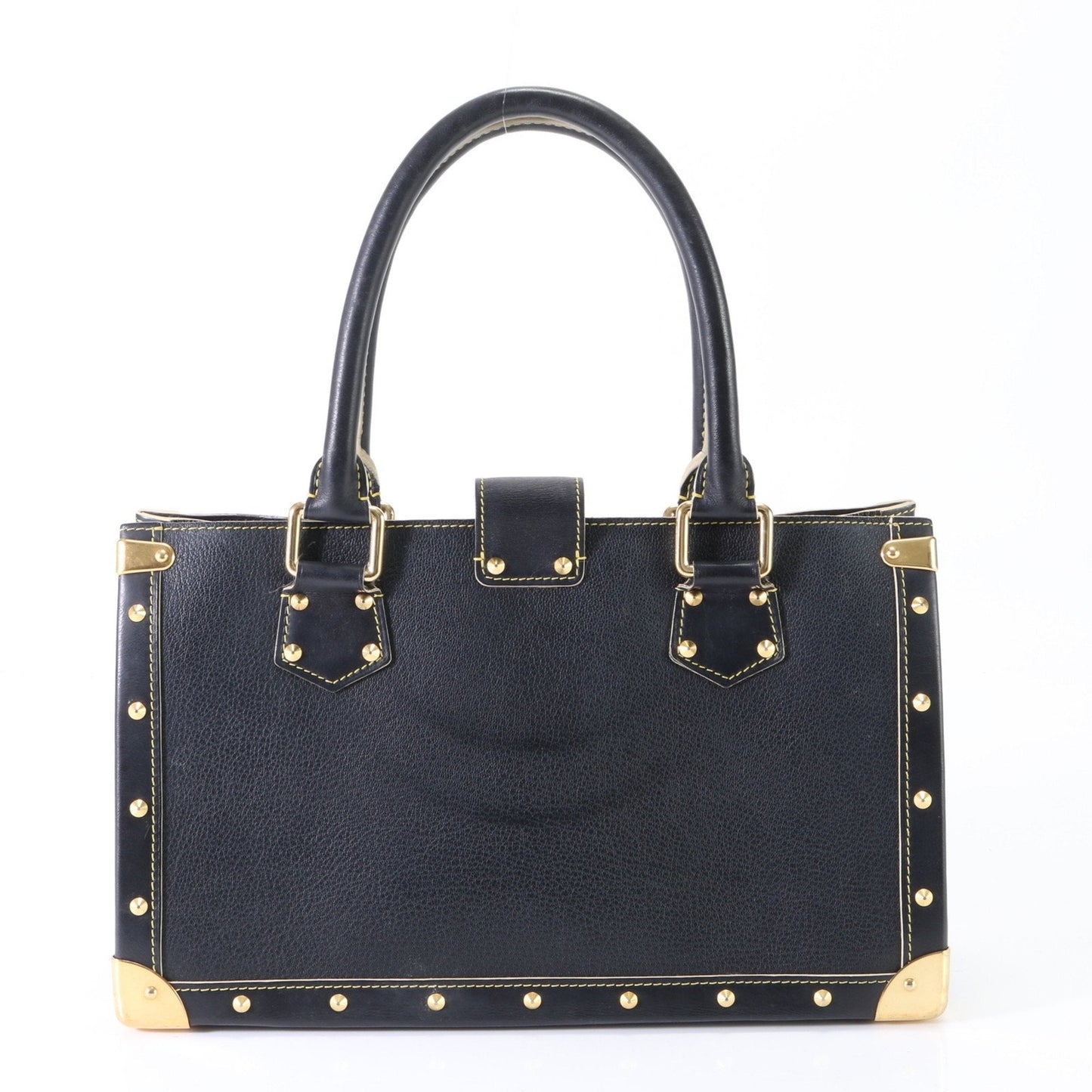 Louis Vuitton Noir Leather Shoulder Bag