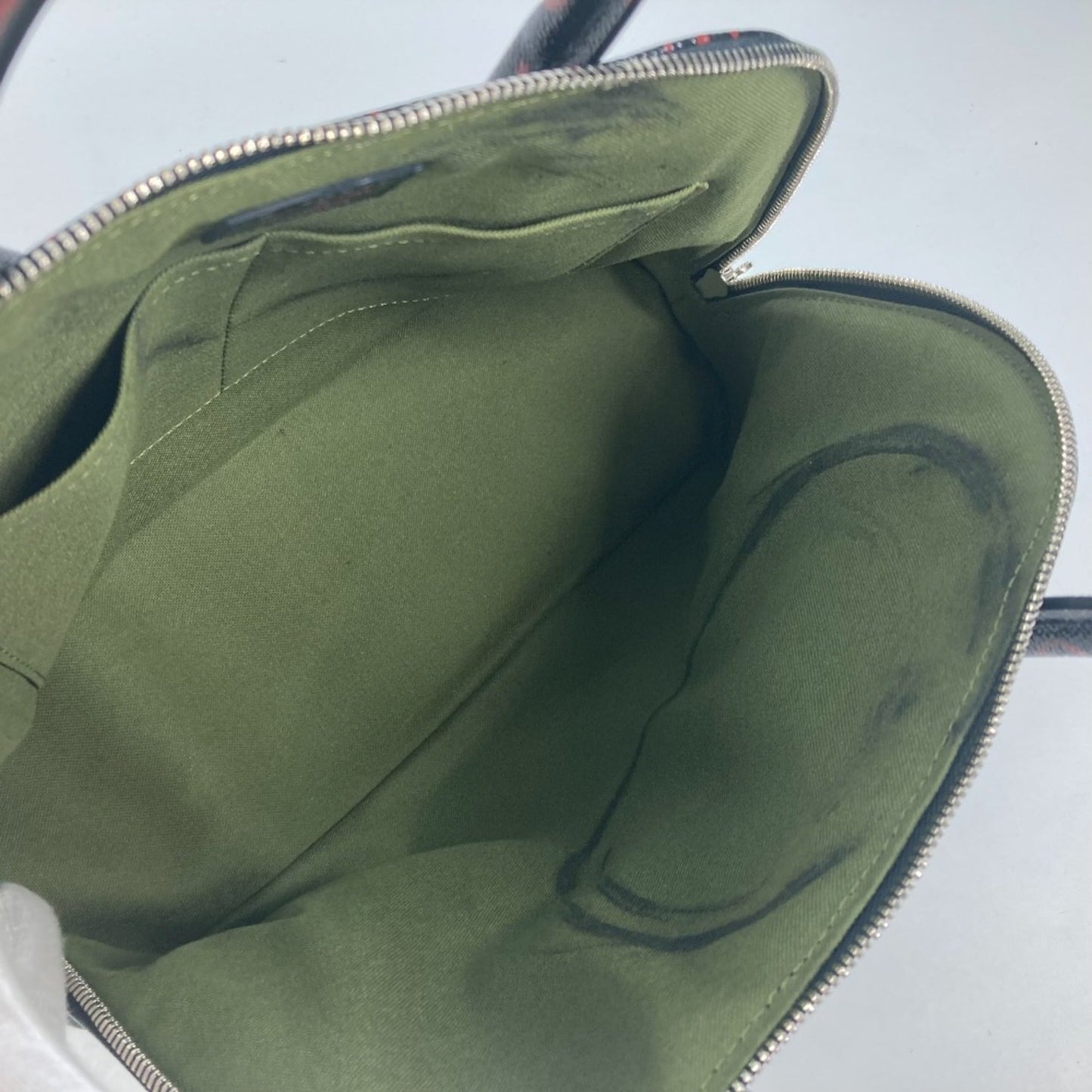 Louis Vuitton Black Cloth Shoulder Bag