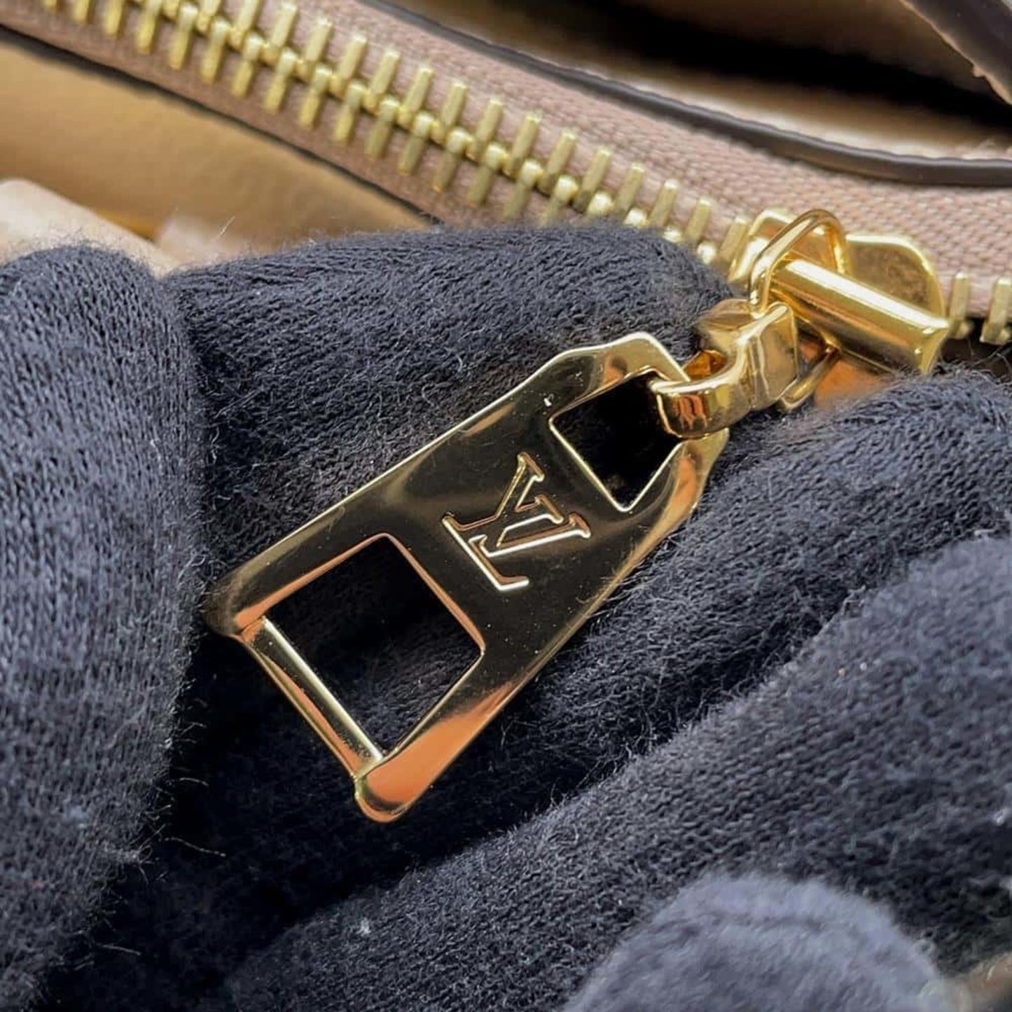 Louis Vuitton Tourterelle Monogram Empreinte Handbag Shoulder Bag