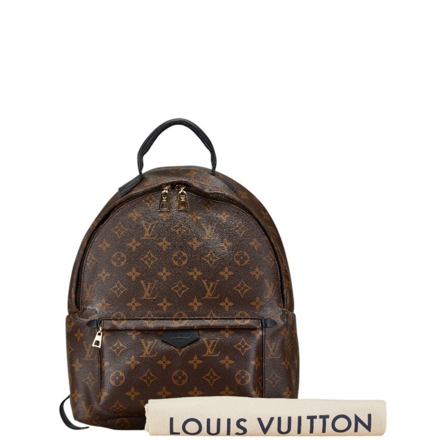Louis Vuitton Brown Pvc Leather Backpack