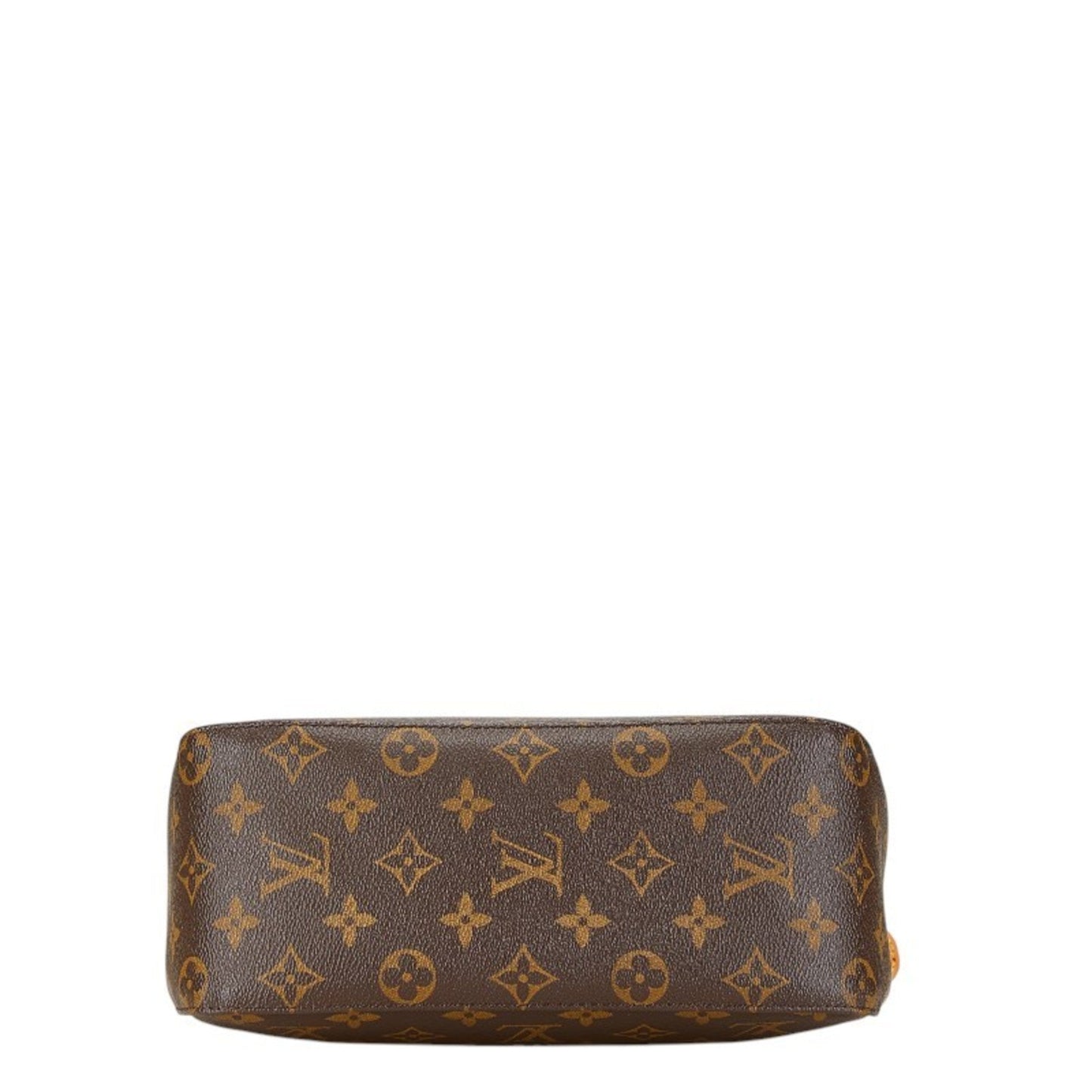 Louis Vuitton Brown Pvc Leather Handbag Shoulder Bag