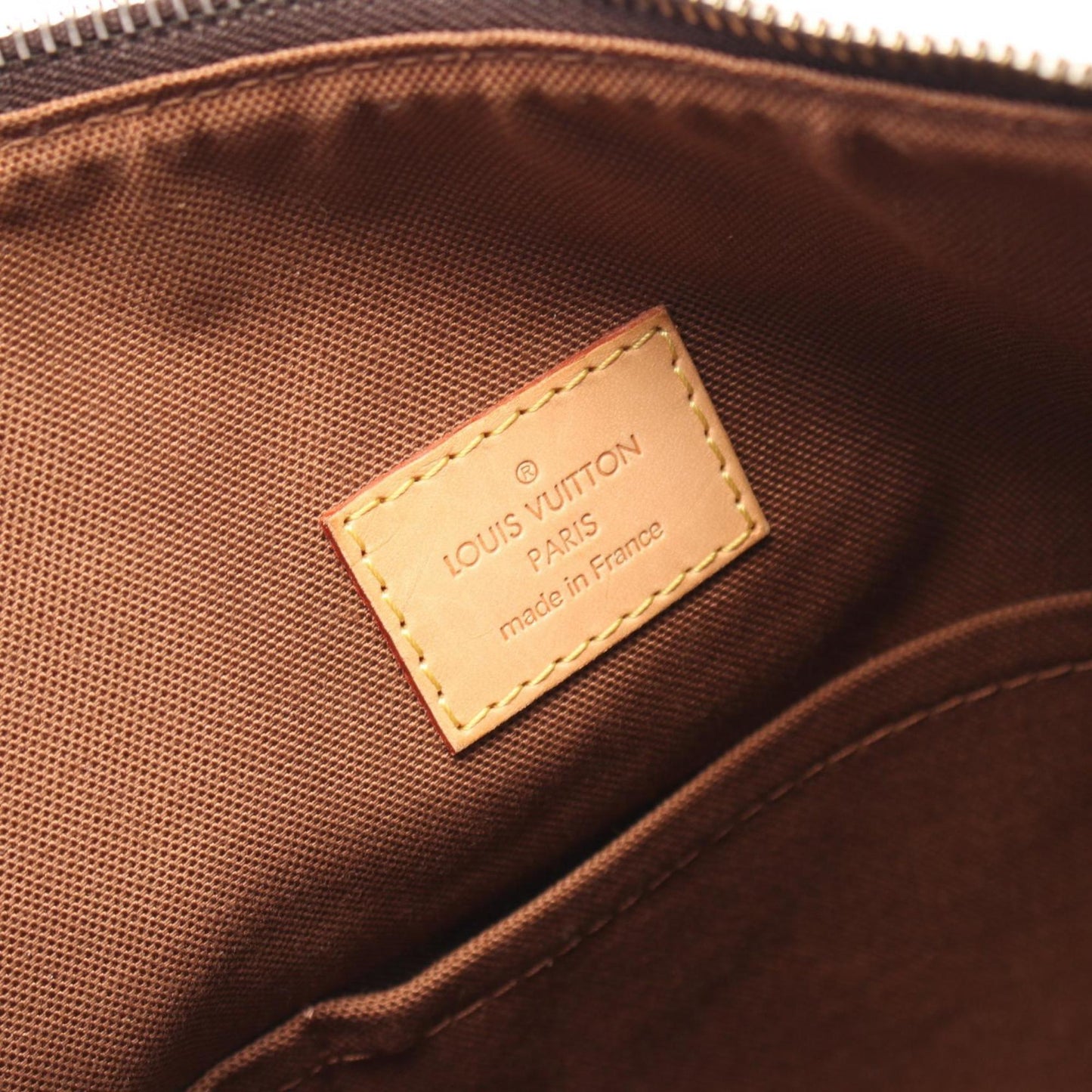 Louis Vuitton Brown Monogram Monogram Leather Shoulder Bag