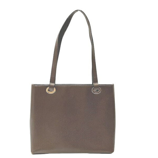 Gucci Brown Leather Shoulder Bag Tote Bag
