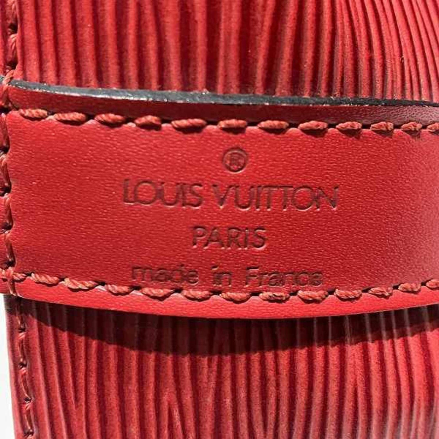 Louis Vuitton Castilian Red Leather Shoulder Bag