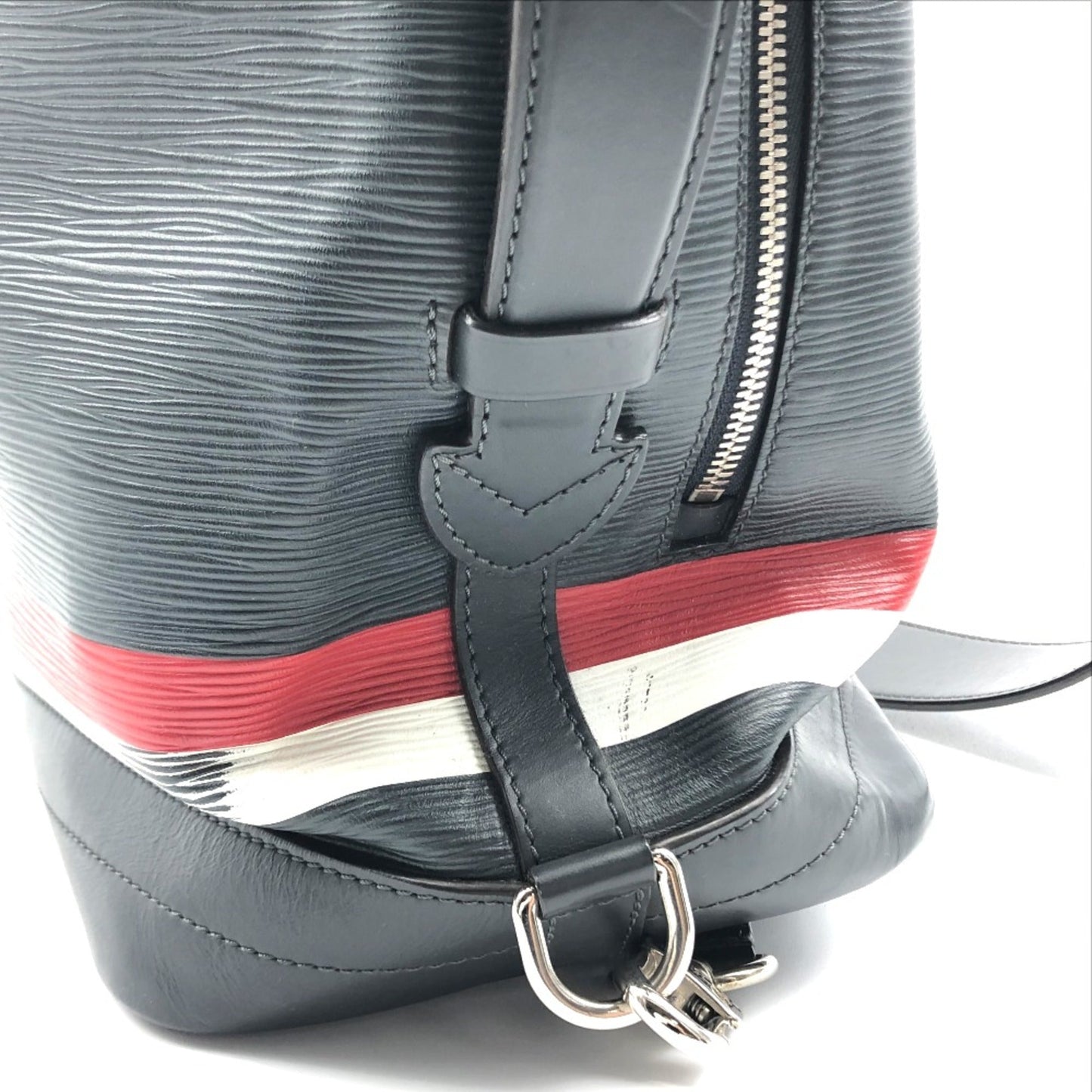 Louis Vuitton Black Leather Shoulder Bag